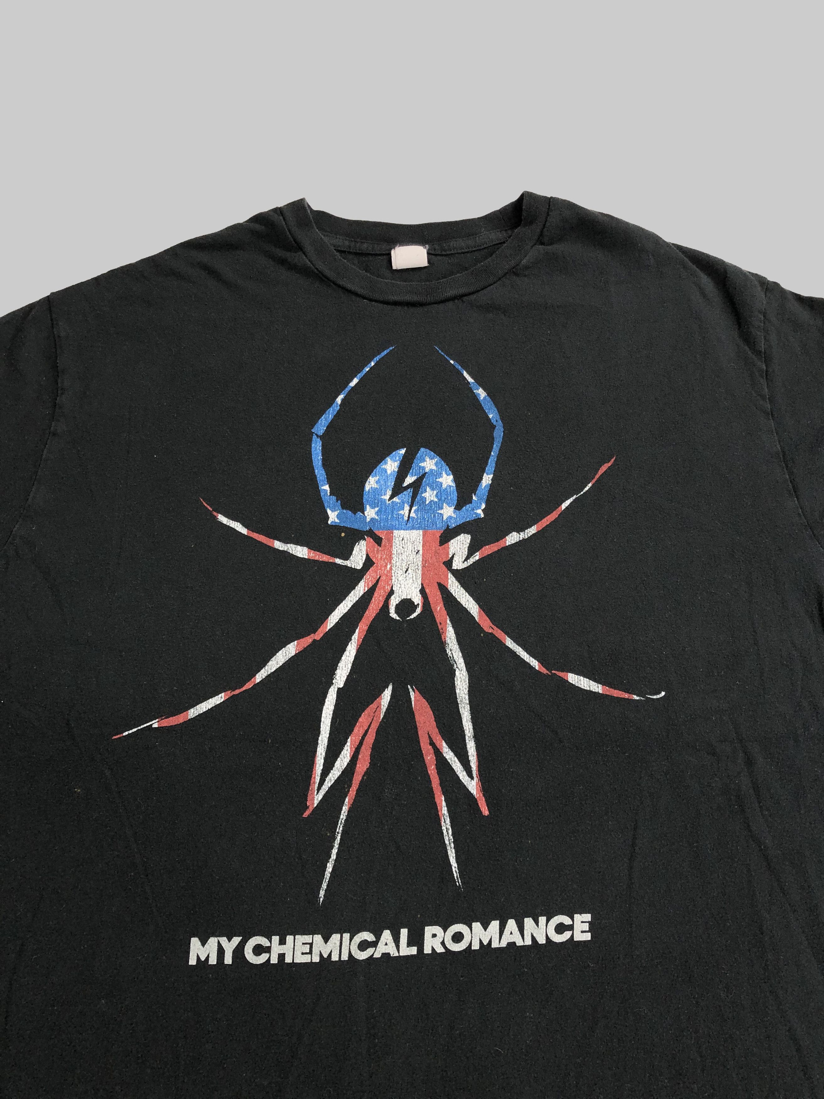 Band Tees Vintage 00s My Chemical Romance (Fall Out Boy Green Day) Size US L / EU 52-54 / 3 - 2 Thumbnail