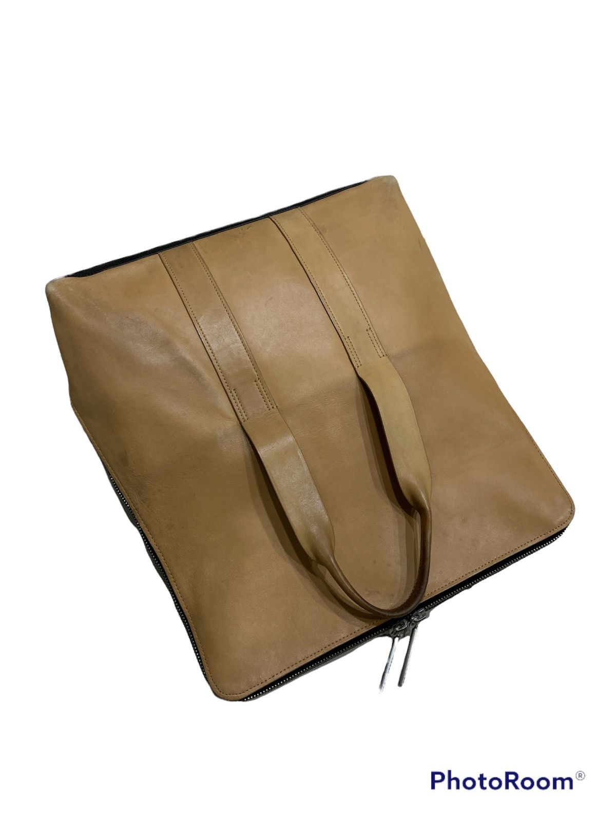 3.1 Phillip Lim BEIGE BLACK 3.1 HOUR BAG FULL LEATHER RARE Size ONE SIZE - 3 Thumbnail