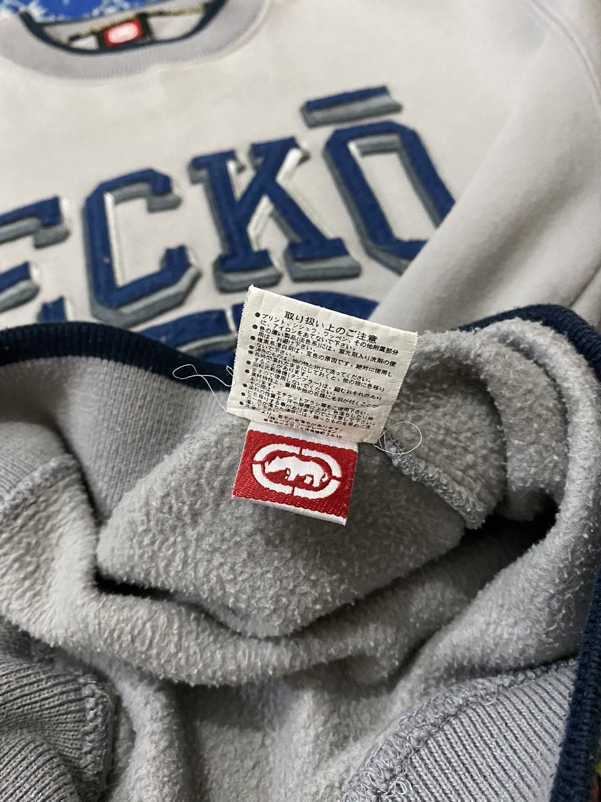 Ecko Unltd. × Vintage Ecko Unlimited Patch Logo Embroidery Crewneck Sweatshirt Size US M / EU 48-50 / 2 - 6 Thumbnail