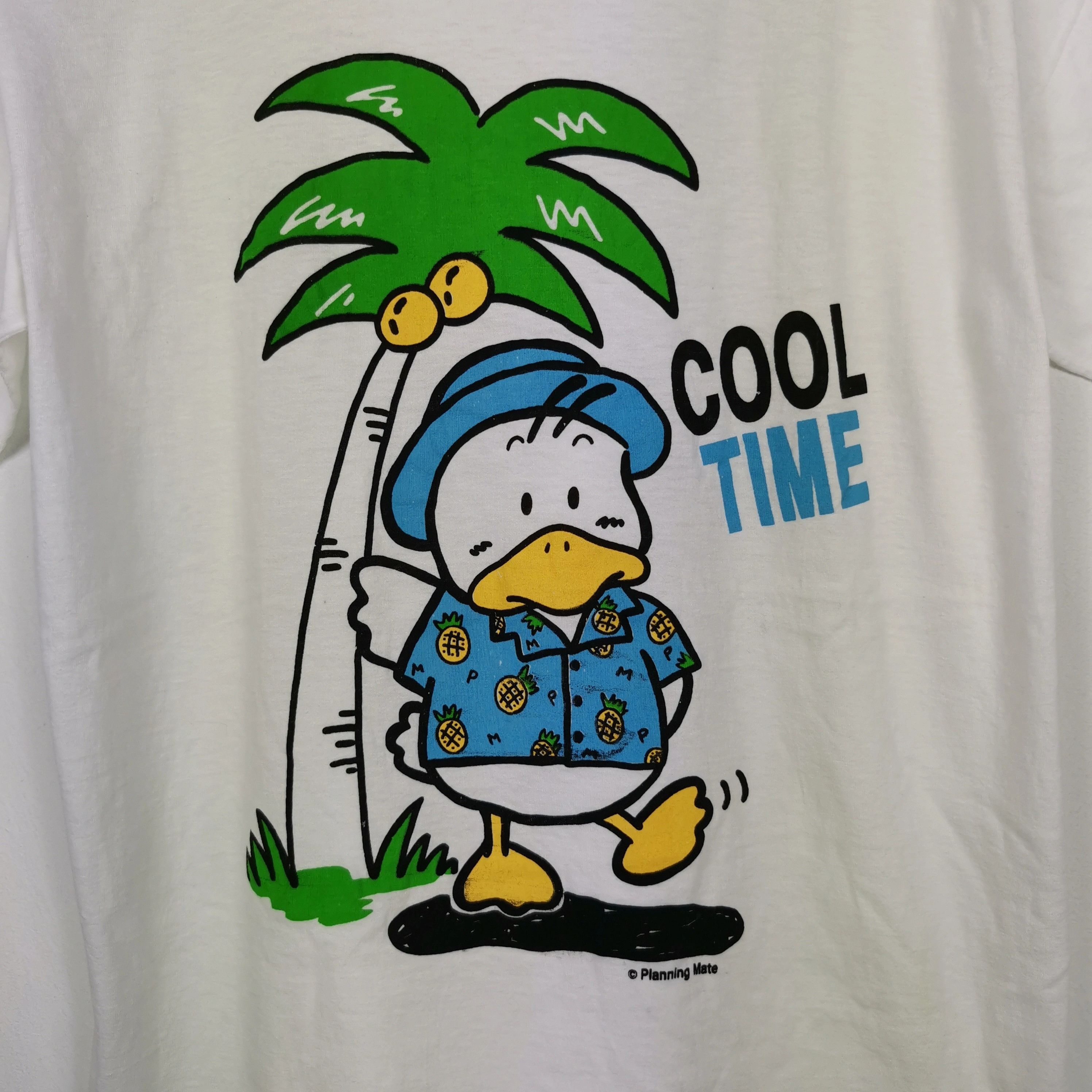 Cartoon Network Vintage Sanrio Pekkle T-Shirt Duck Cool Time Japanese Tees Size US S / EU 44-46 / 1 - 4 Thumbnail