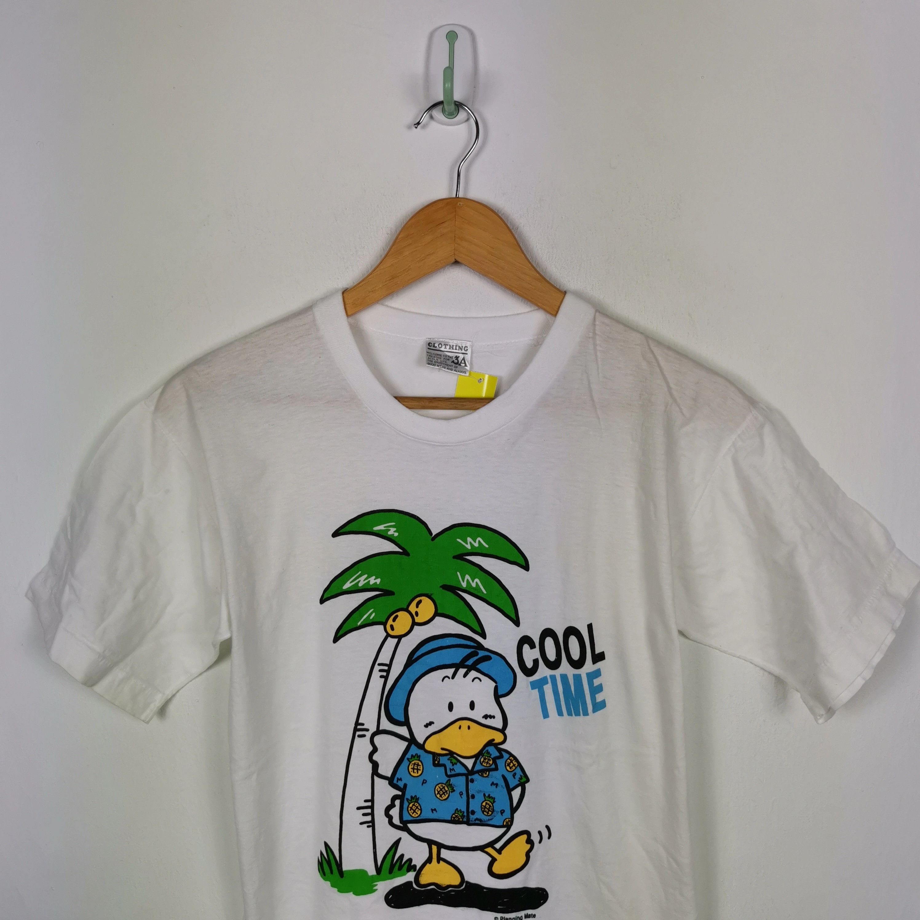 Cartoon Network Vintage Sanrio Pekkle T-Shirt Duck Cool Time Japanese Tees Size US S / EU 44-46 / 1 - 2 Thumbnail