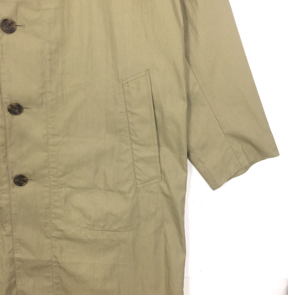 Designer × Japanese Brand × Uniqlo Uniqlo Japanese Brand Designer Long Coat Jacket Size US L / EU 52-54 / 3 - 4 Thumbnail