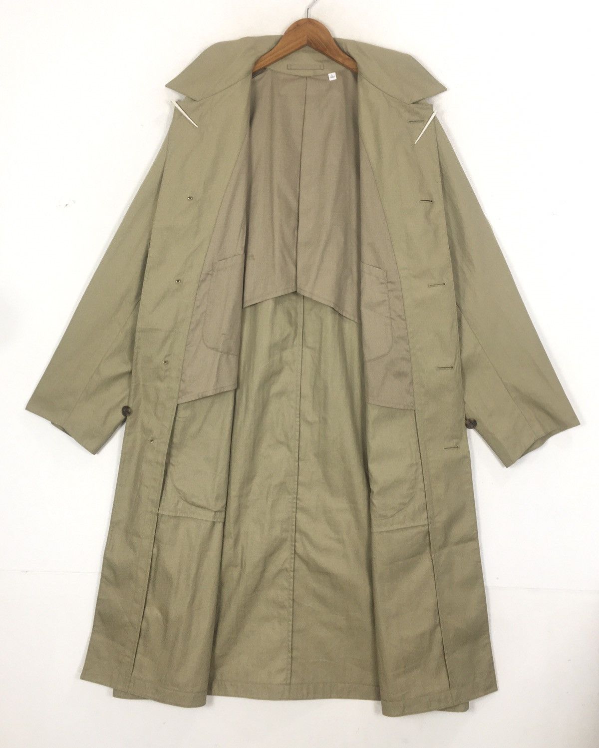 Designer × Japanese Brand × Uniqlo Uniqlo Japanese Brand Designer Long Coat Jacket Size US L / EU 52-54 / 3 - 2 Thumbnail