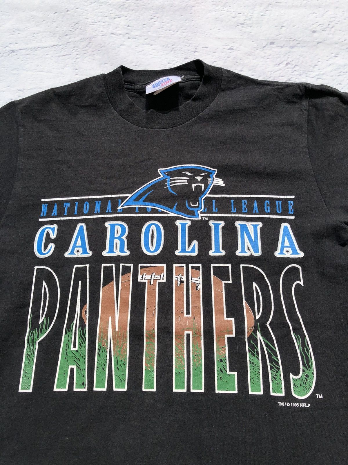 NFL Vintage 1995 Carolina Panthers National Football League Tee Size US M / EU 48-50 / 2 - 2 Thumbnail
