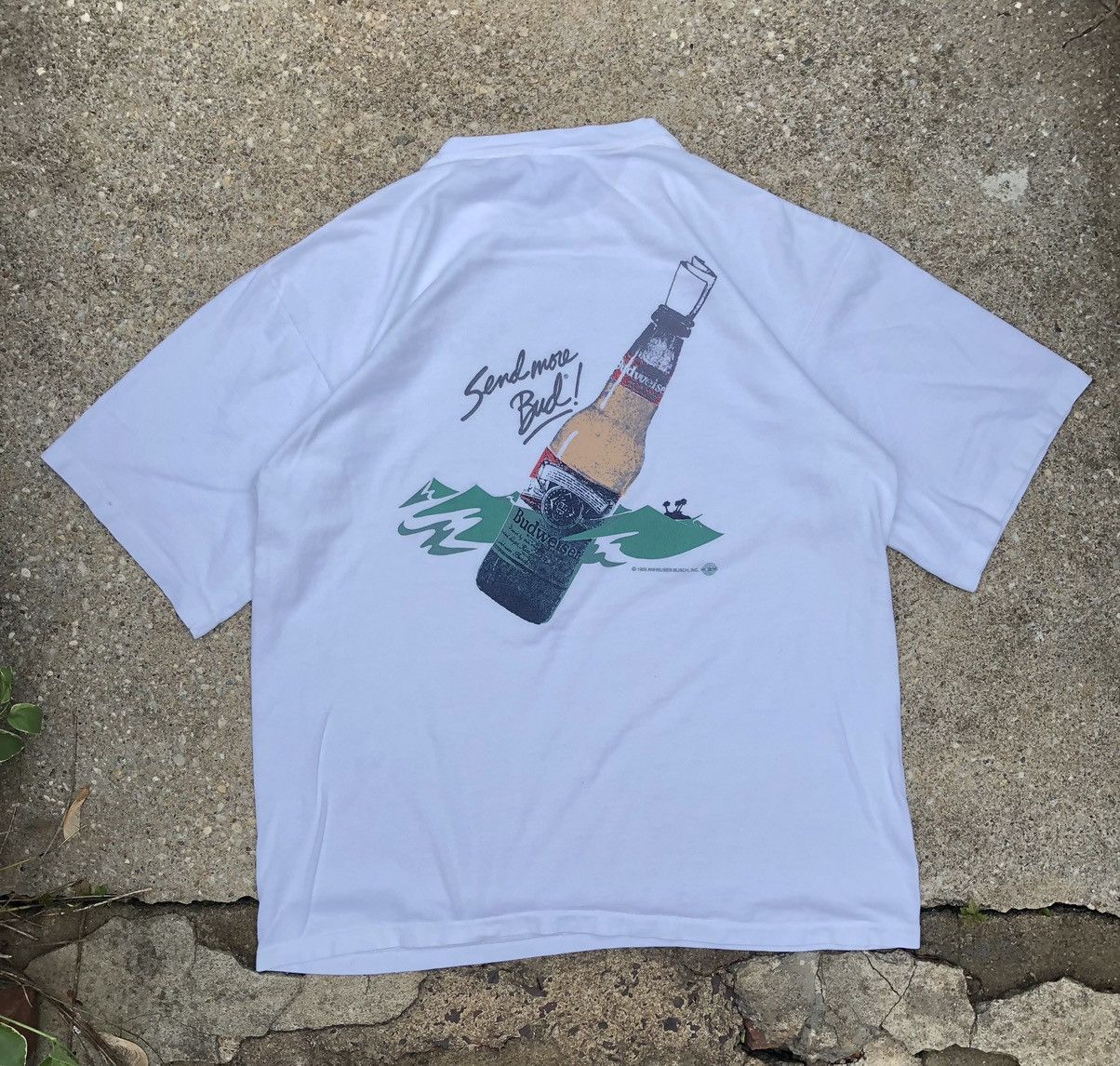 Budweiser × Vintage 1989 Vintage Budweiser tee Size US XL / EU 56 / 4 - 1 Thumbnail