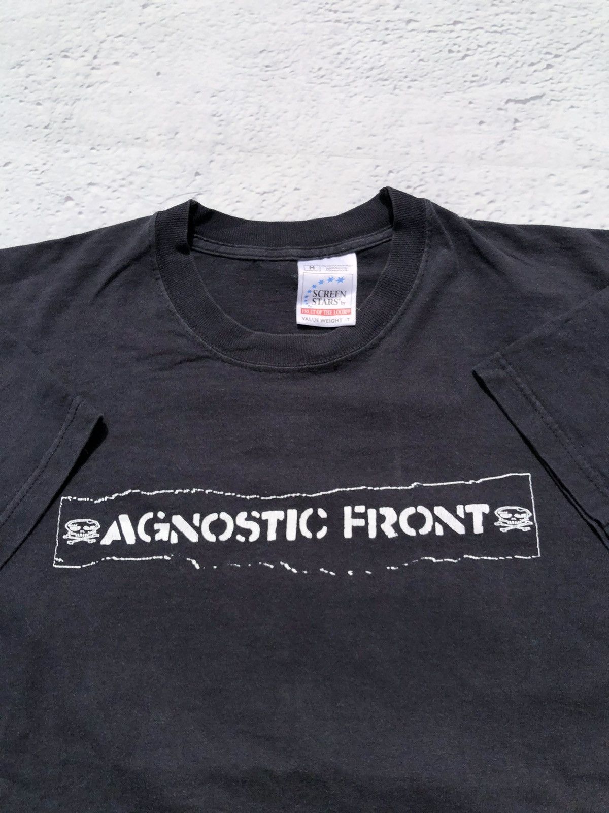 Band Tees Vintage 2001 Agnostic Front Dead Yuppies Hardcore Tee Size US M / EU 48-50 / 2 - 3 Thumbnail