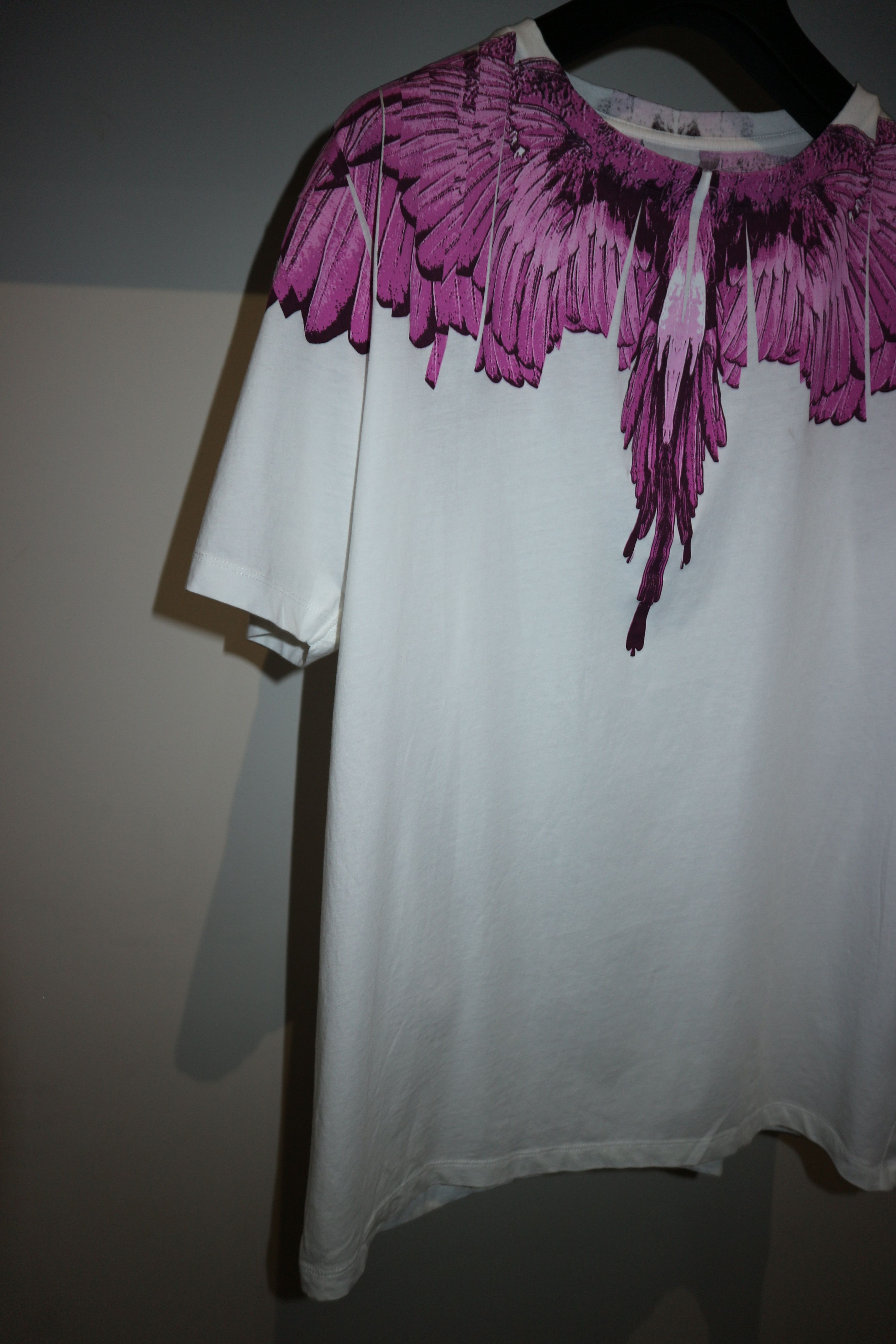 Marcelo Burlon Pink alas print t-shirt Size US S / EU 44-46 / 1 - 6 Thumbnail