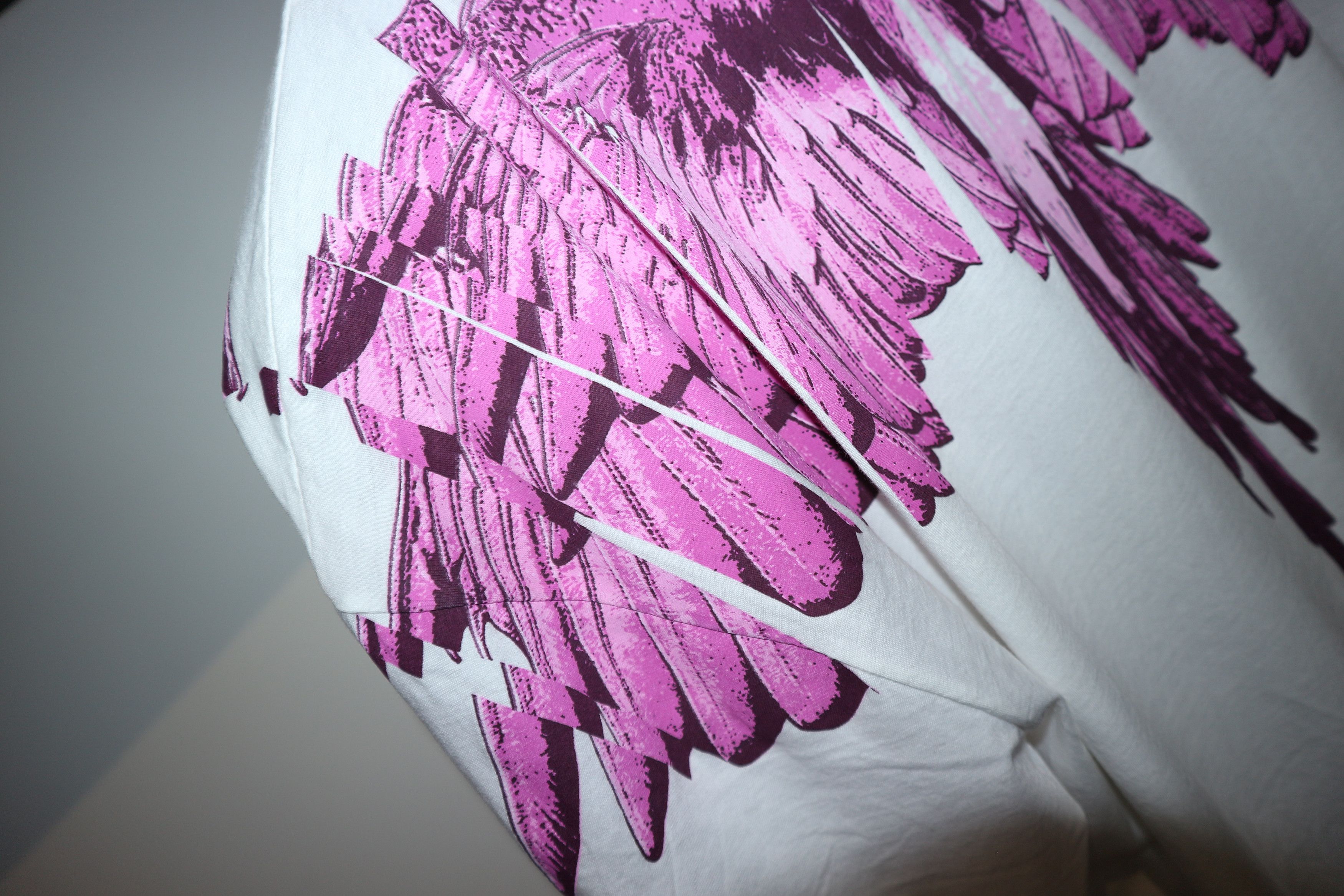 Marcelo Burlon Pink alas print t-shirt Size US S / EU 44-46 / 1 - 9 Thumbnail