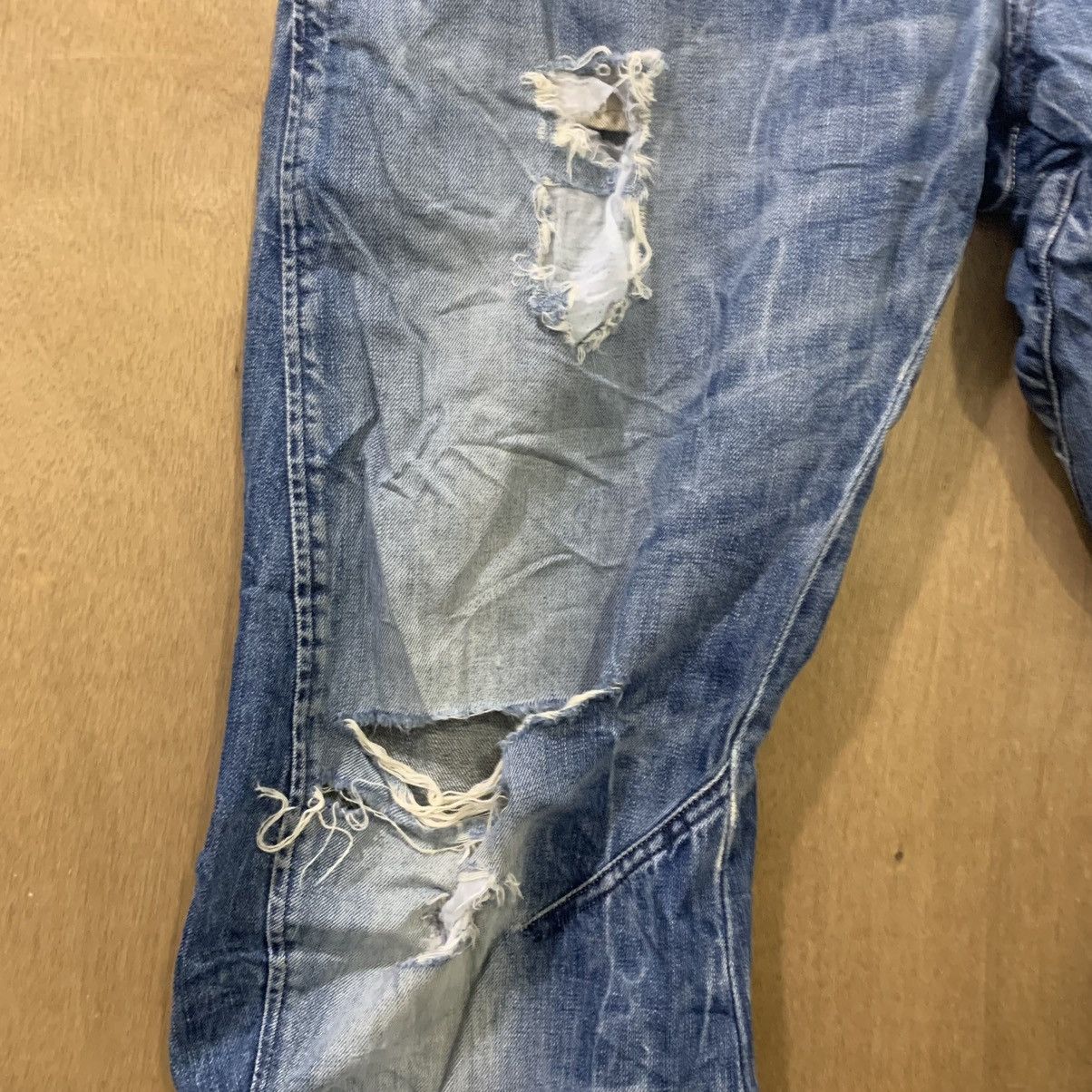 G-Star G STAR RAW Vintage Denim 3D Arc Slim Cleg Rider Biker Jeans Size US 33 - 9 Thumbnail