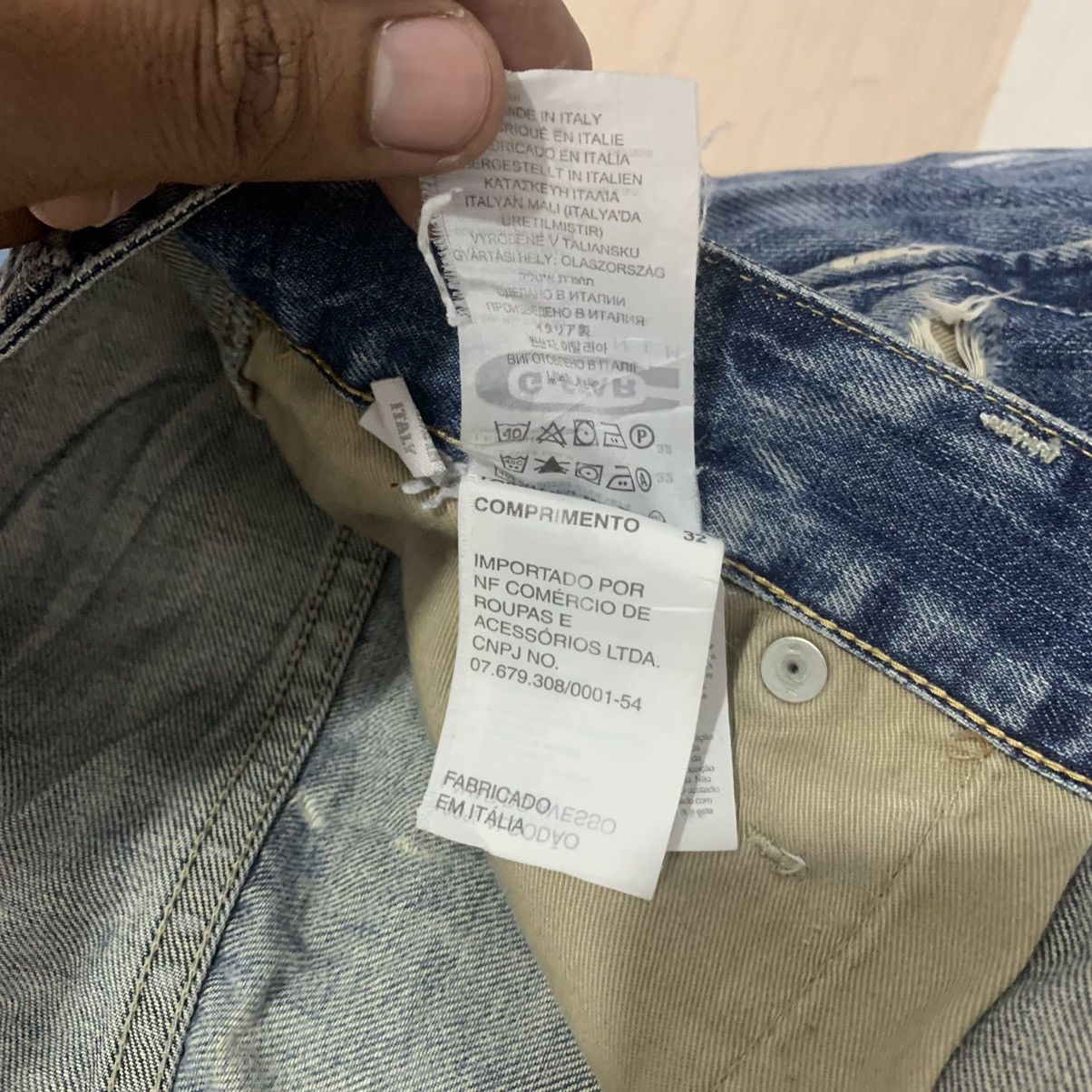 G-Star G STAR RAW Vintage Denim 3D Arc Slim Cleg Rider Biker Jeans Size US 33 - 23 Thumbnail