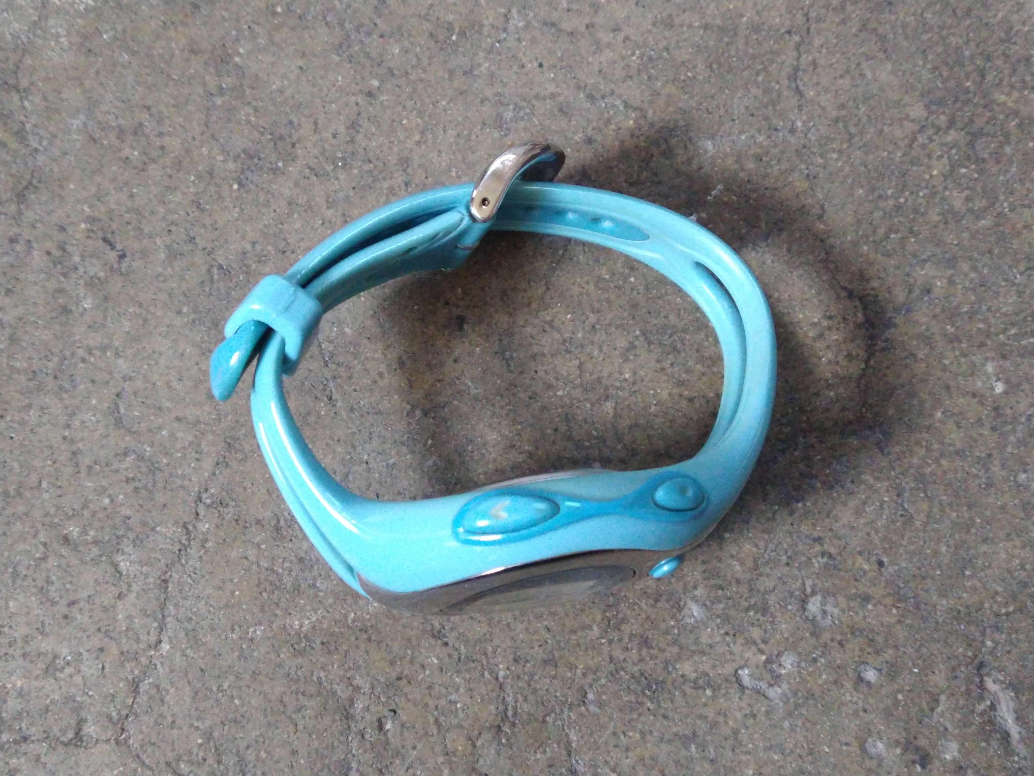 Nike Nike Watch Sports Rubber Blue Silver Digital Size ONE SIZE - 9 Thumbnail
