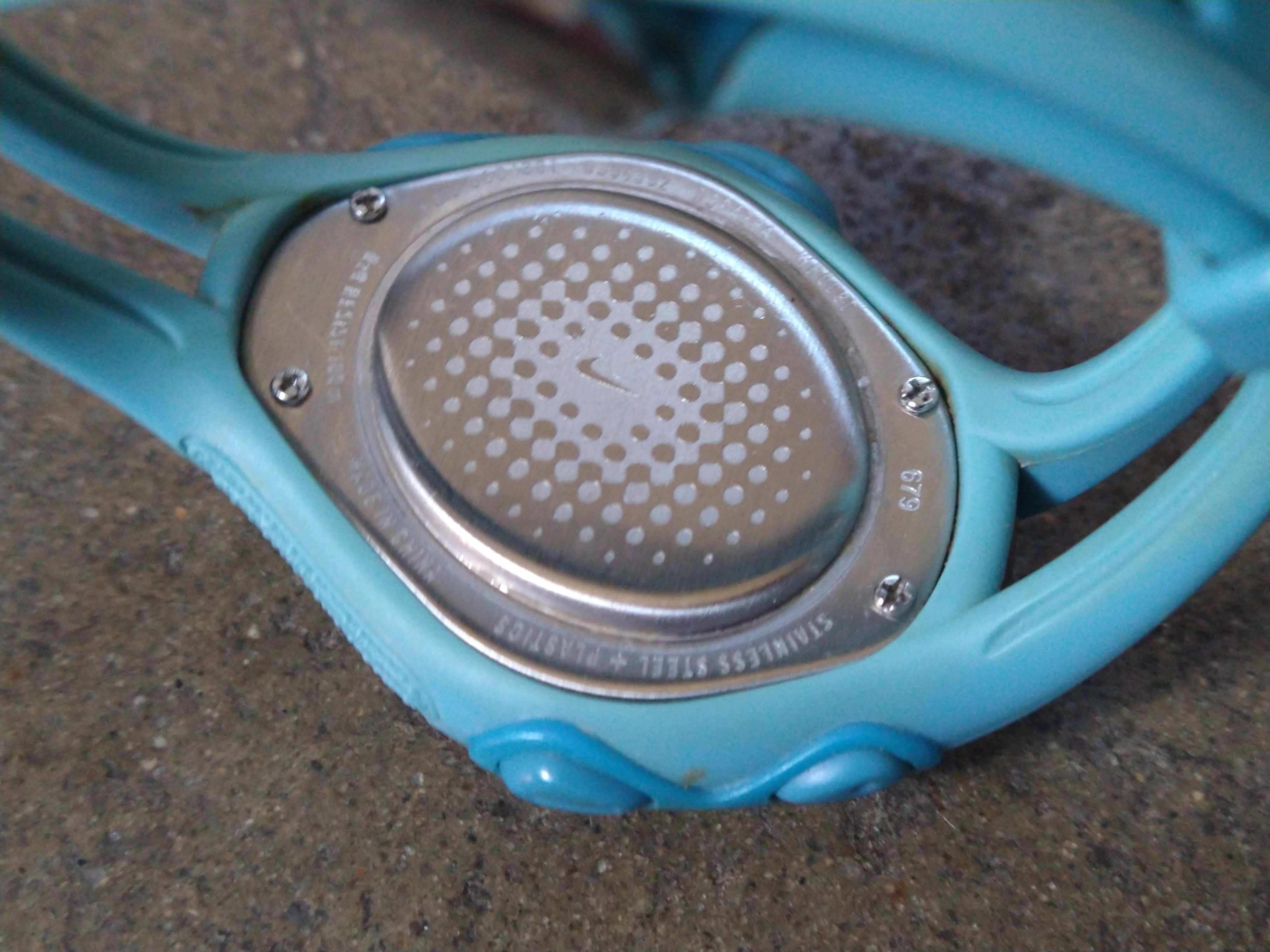 Nike Nike Watch Sports Rubber Blue Silver Digital Size ONE SIZE - 12 Thumbnail