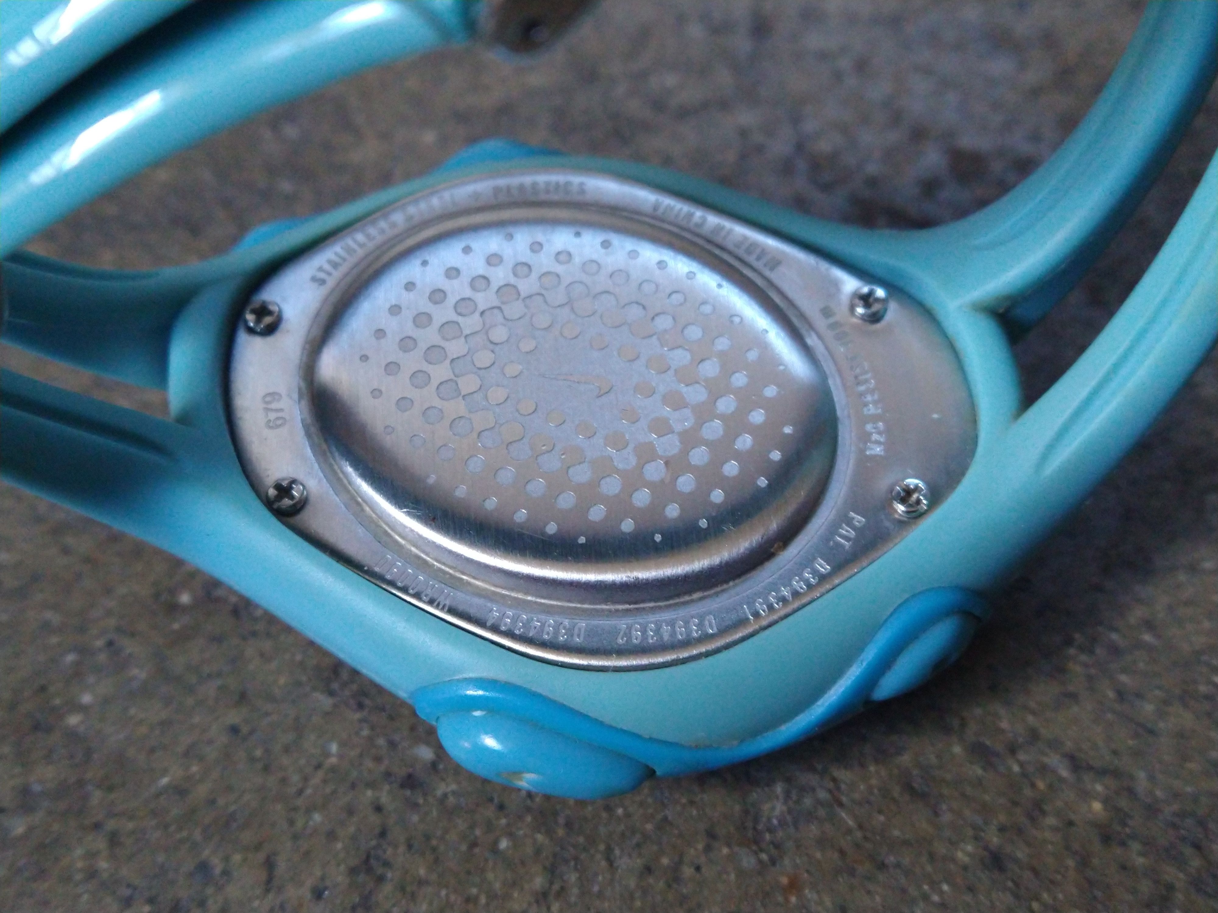 Nike Nike Watch Sports Rubber Blue Silver Digital Size ONE SIZE - 13 Thumbnail