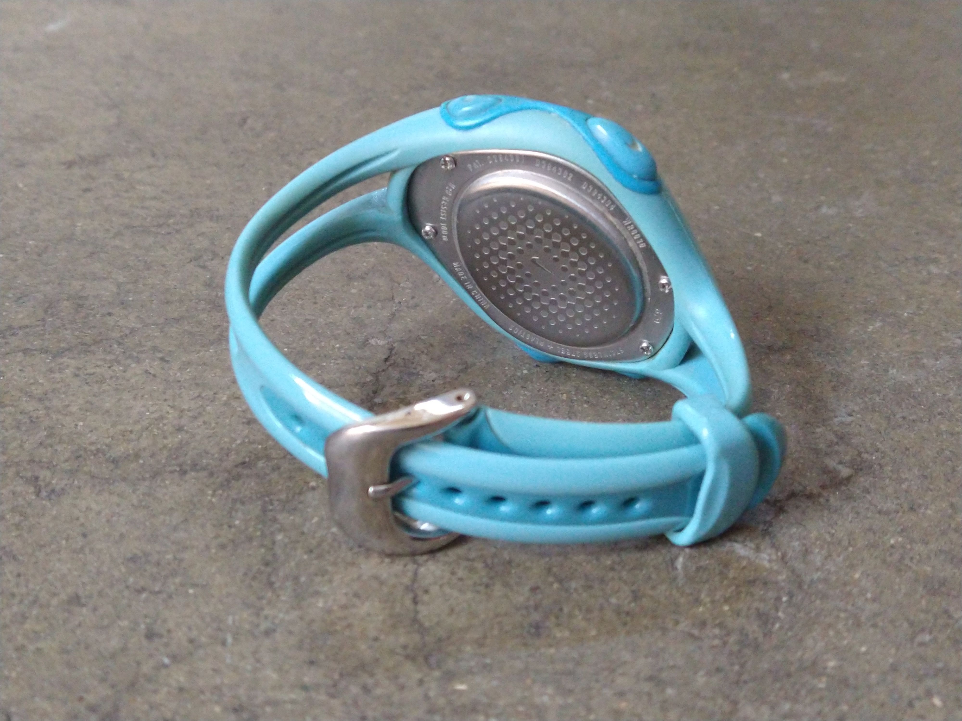 Nike Nike Watch Sports Rubber Blue Silver Digital Size ONE SIZE - 10 Thumbnail