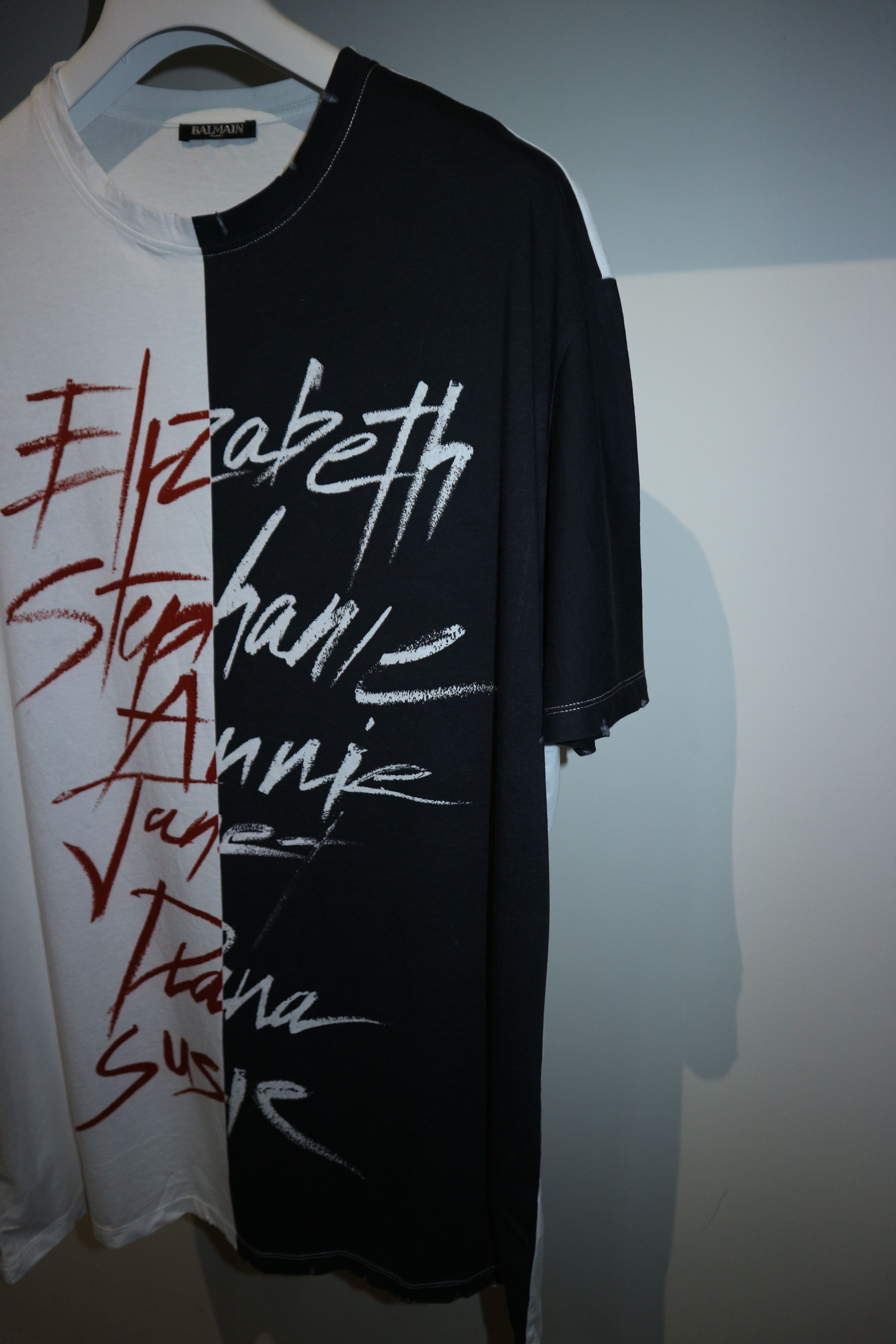Balmain Oversized print t-shirt Size US M / EU 48-50 / 2 - 2 Thumbnail