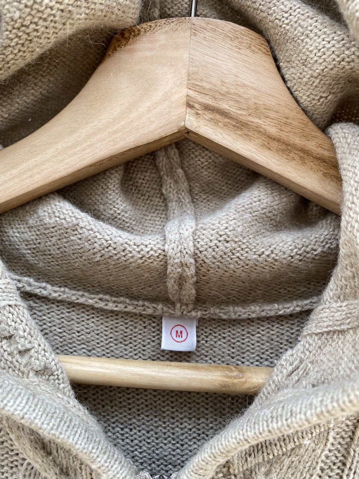 Beauty Beast 💥Vintage Japanese Brand “UNIQLO” Knitwear Hoodie Size US M / EU 48-50 / 2 - 2 Thumbnail