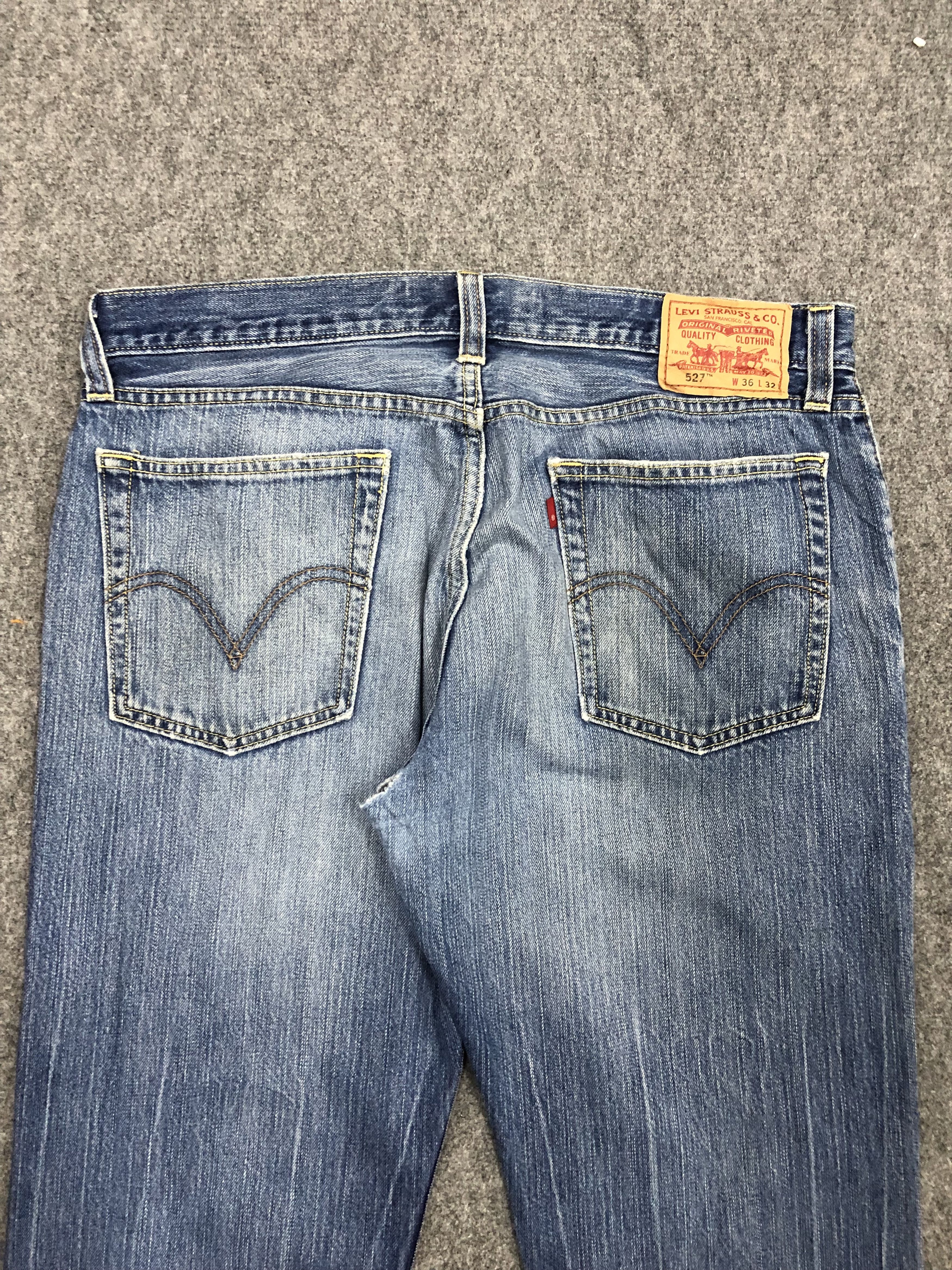 Levi's Vintage Levis 527 Flared Bootcut Denim DP1100 Size US 37 - 4 Thumbnail