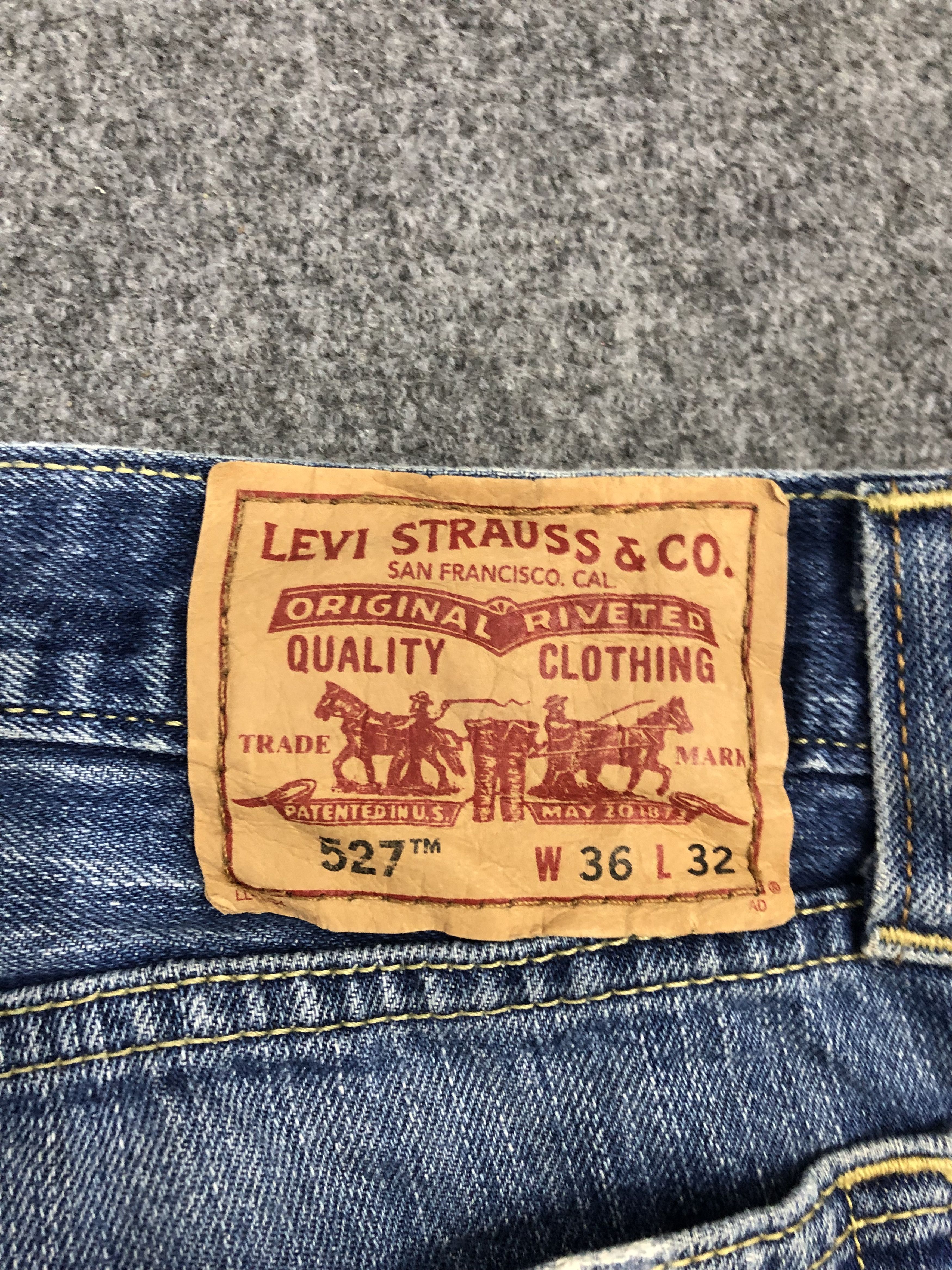 Levi's Vintage Levis 527 Flared Bootcut Denim DP1100 Size US 37 - 12 Thumbnail