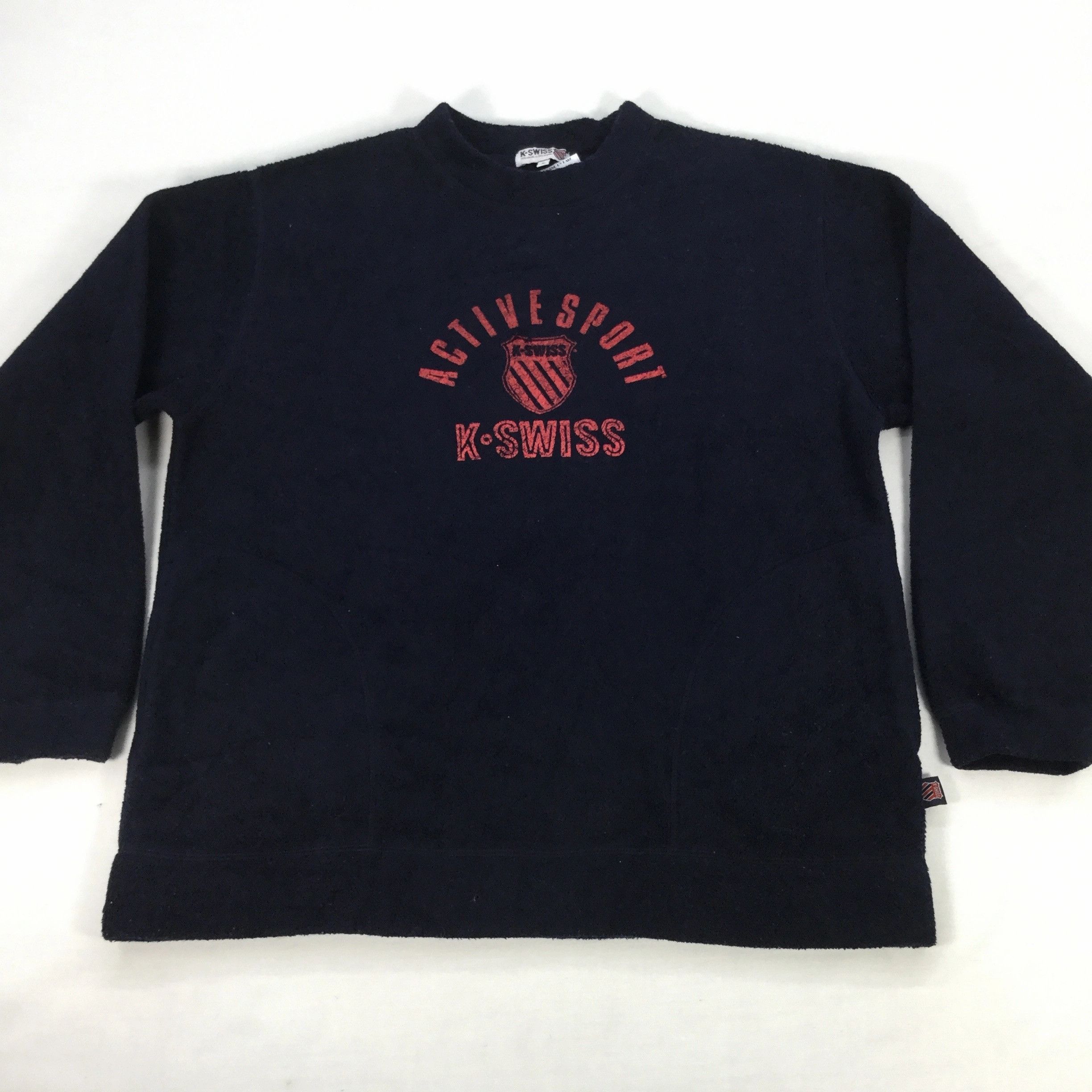Vintage K Swiss Fleece Sweatshirt