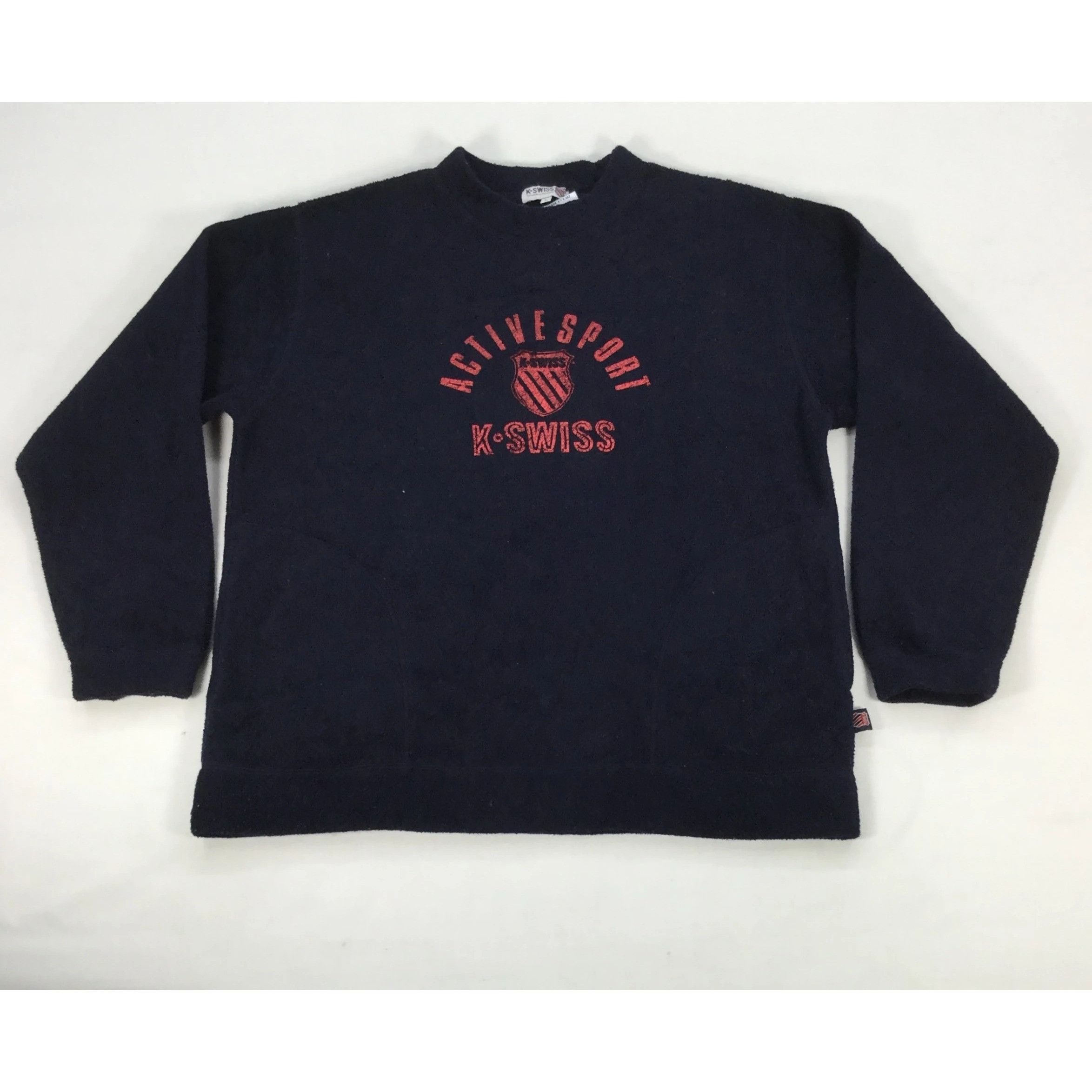 Vintage K Swiss Fleece Sweatshirt