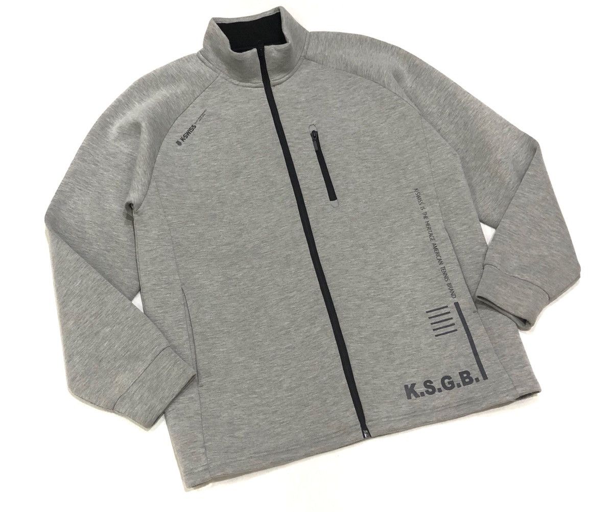 K-Swiss K.Swiss Stretchable Sweatshirt For Men Size US L / EU 52-54 / 3 - 2 Thumbnail