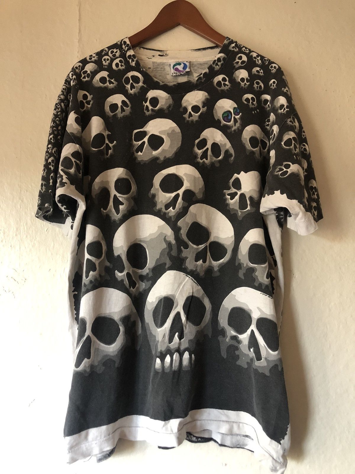 Liquid Blue Skull 1992 | Grailed