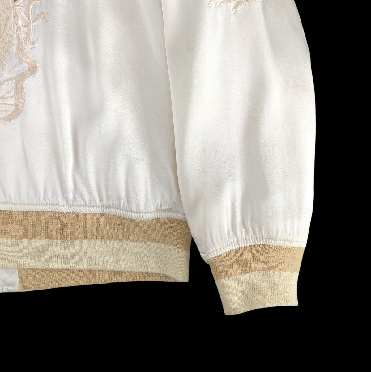Japanese Brand Japanese Brand Houston Sukajan Eagle Dragon Cream Jacket Size US M / EU 48-50 / 2 - 11 Thumbnail