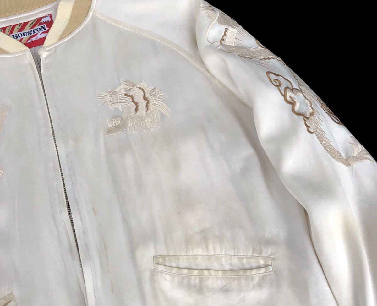 Japanese Brand Japanese Brand Houston Sukajan Eagle Dragon Cream Jacket Size US M / EU 48-50 / 2 - 13 Thumbnail