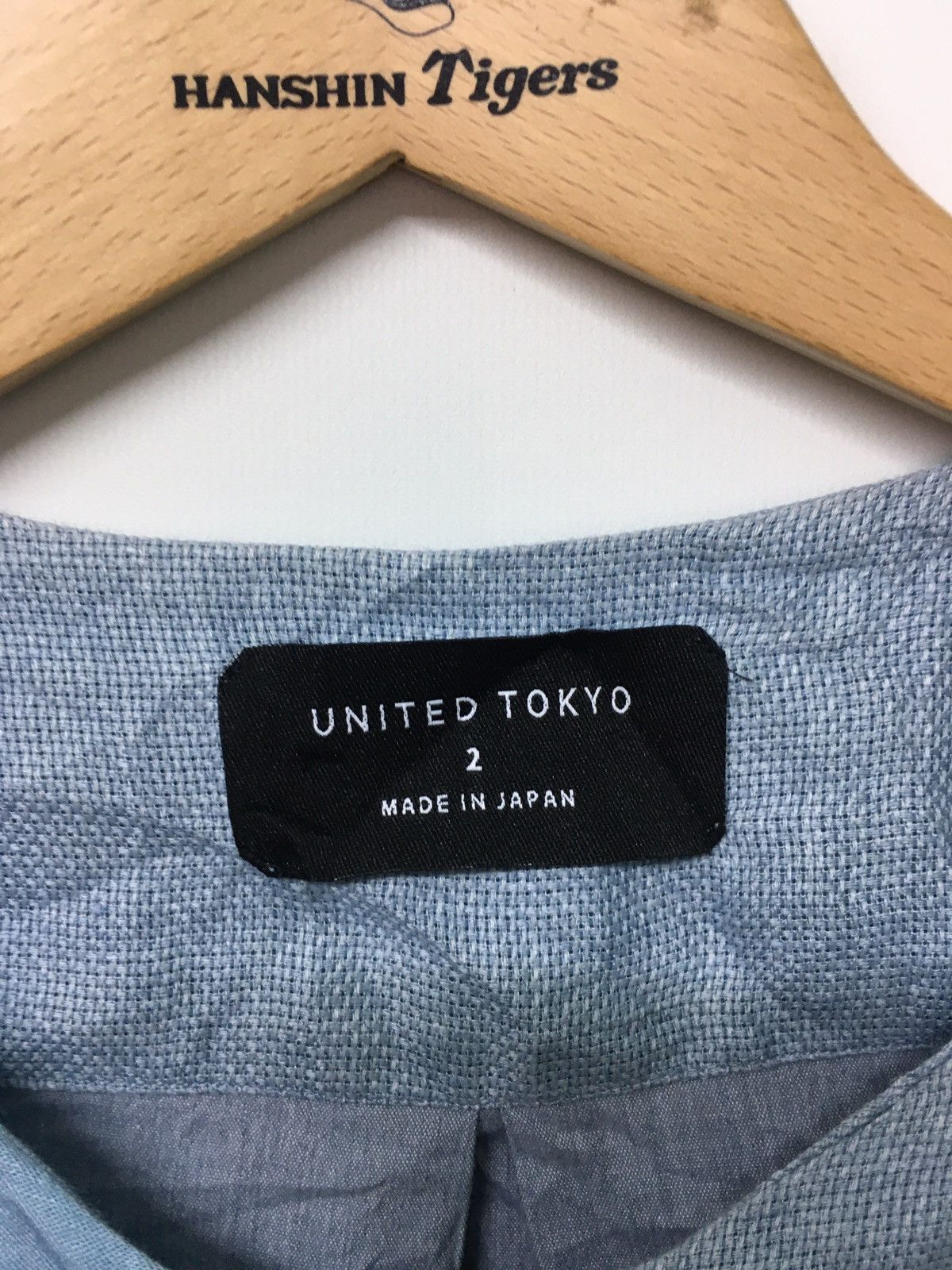 Issey Miyake RARE!!United Tokyo Patchwork Linnen Cotton Collarless Size US M / EU 48-50 / 2 - 6 Thumbnail