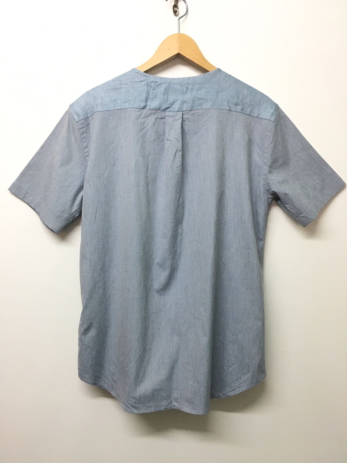 Issey Miyake RARE!!United Tokyo Patchwork Linnen Cotton Collarless Size US M / EU 48-50 / 2 - 10 Thumbnail