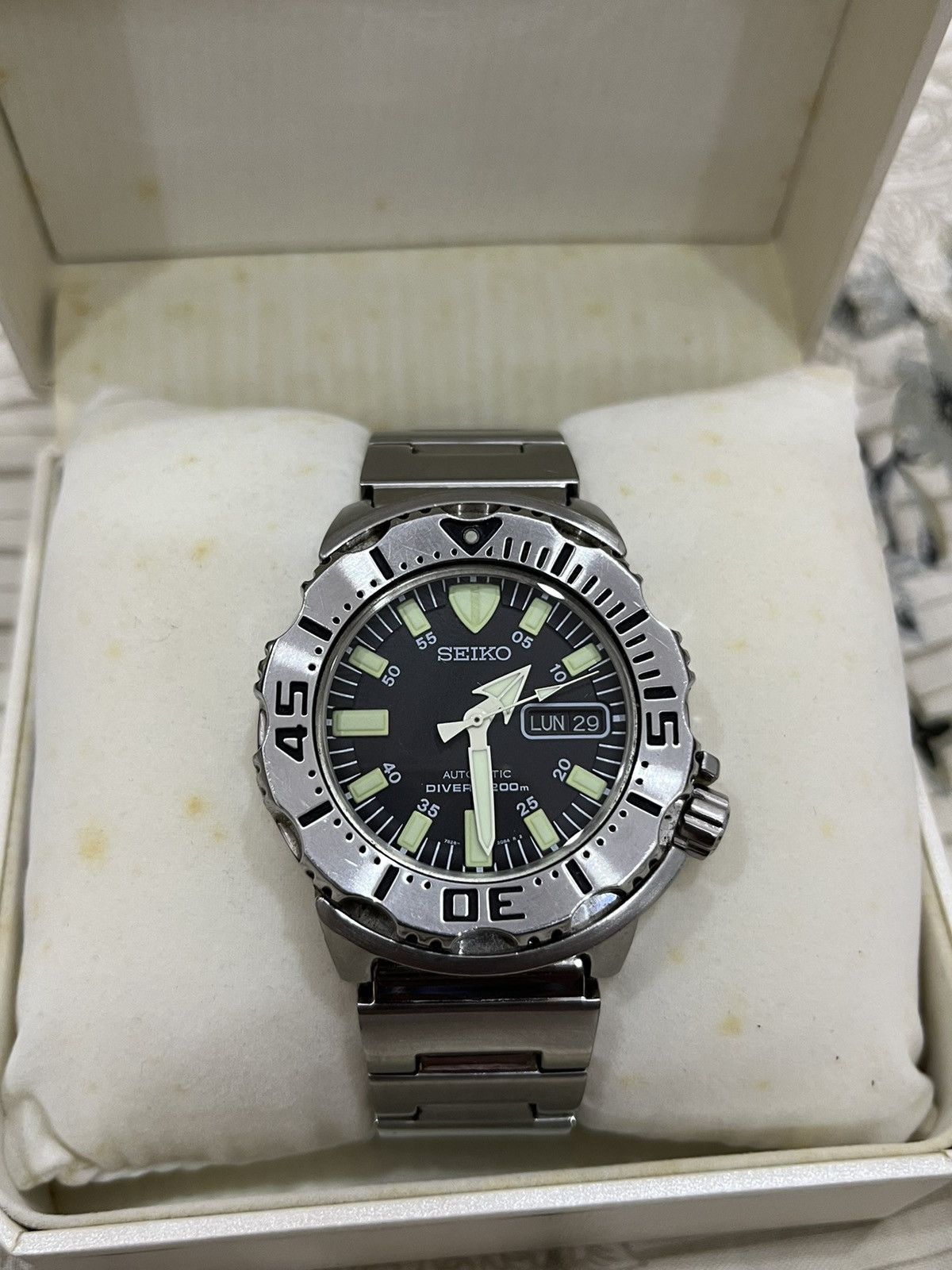 image of Vintage Seiko Scuba Diver Monster 1St Gen 7S26-0350 Watch, Men's