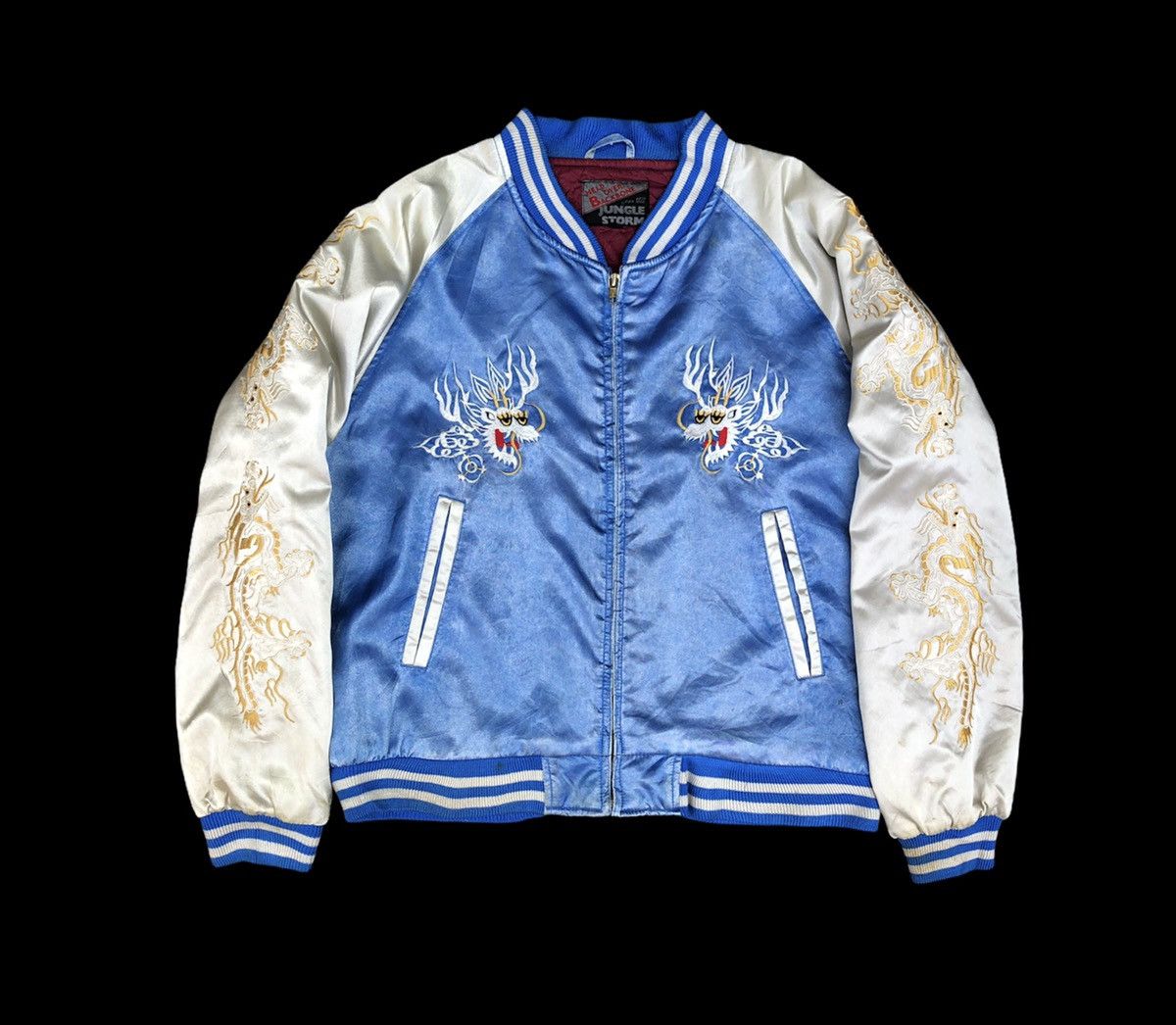 Backbone Japan Yokosuka Embroidery Souvenir Sukajan Jacket Size US L / EU 52-54 / 3 - 7 Thumbnail