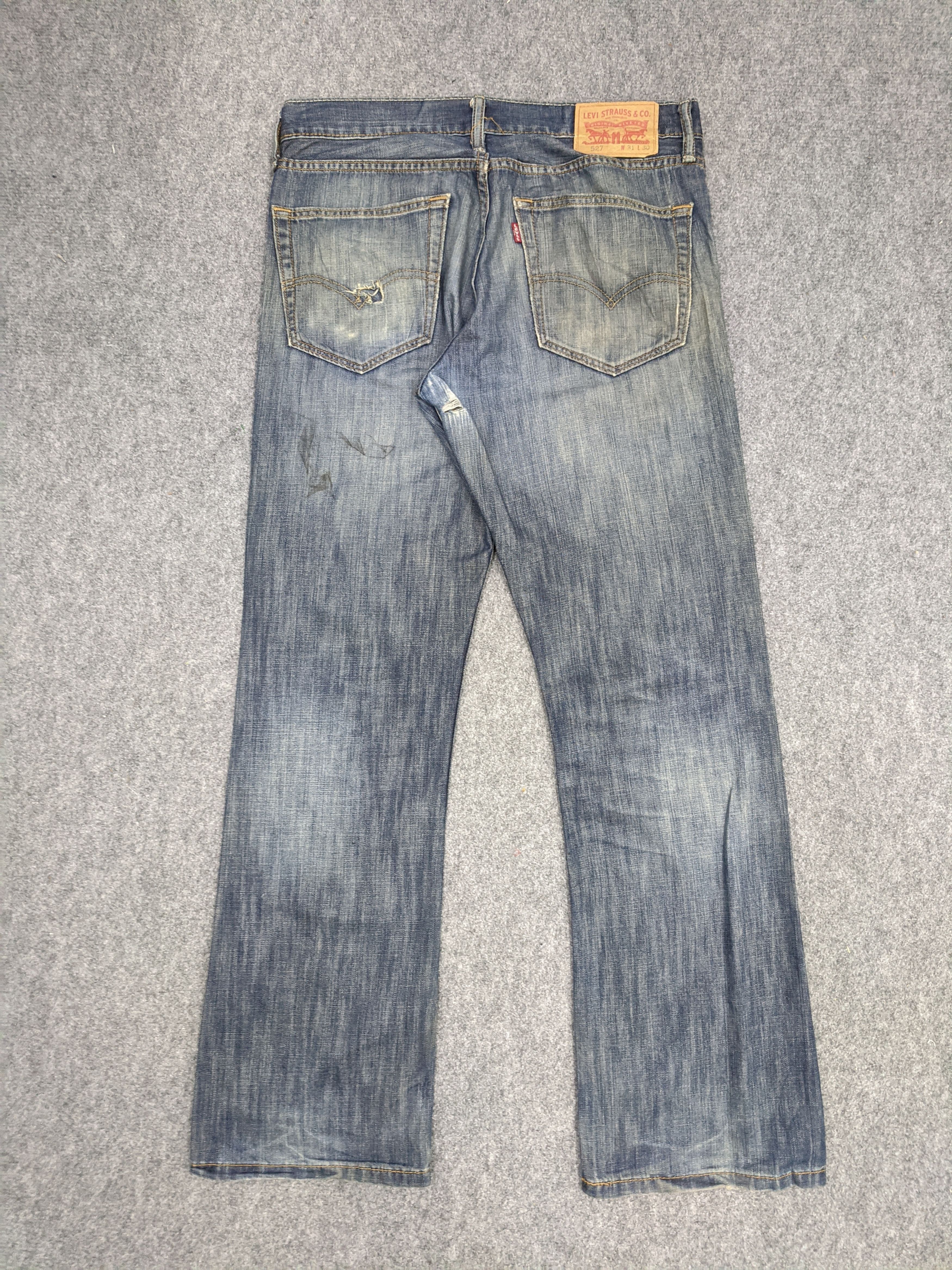 Levi's Vintage Levis 527 Flared Bootcut Jeans DP0914 Size US 33 - 3 Thumbnail