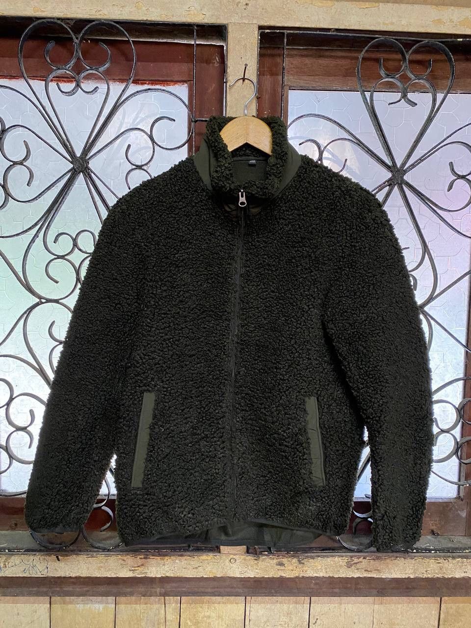 Japanese Brand × Uniqlo STEALS🔥UNIQLO MEN PILE-LINED FLEECE JACKET DARK GREEN Size US S / EU 44-46 / 1 - 1 Thumbnail