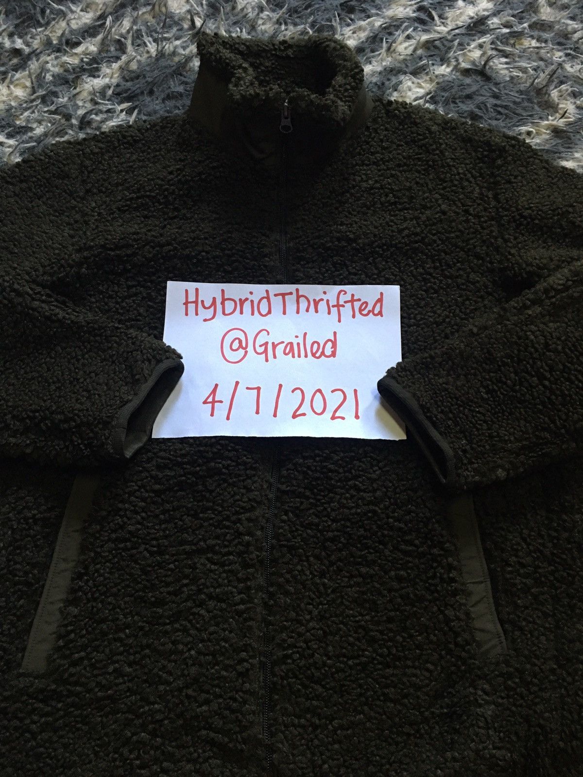 Japanese Brand × Uniqlo STEALS🔥UNIQLO MEN PILE-LINED FLEECE JACKET DARK GREEN Size US S / EU 44-46 / 1 - 11 Thumbnail