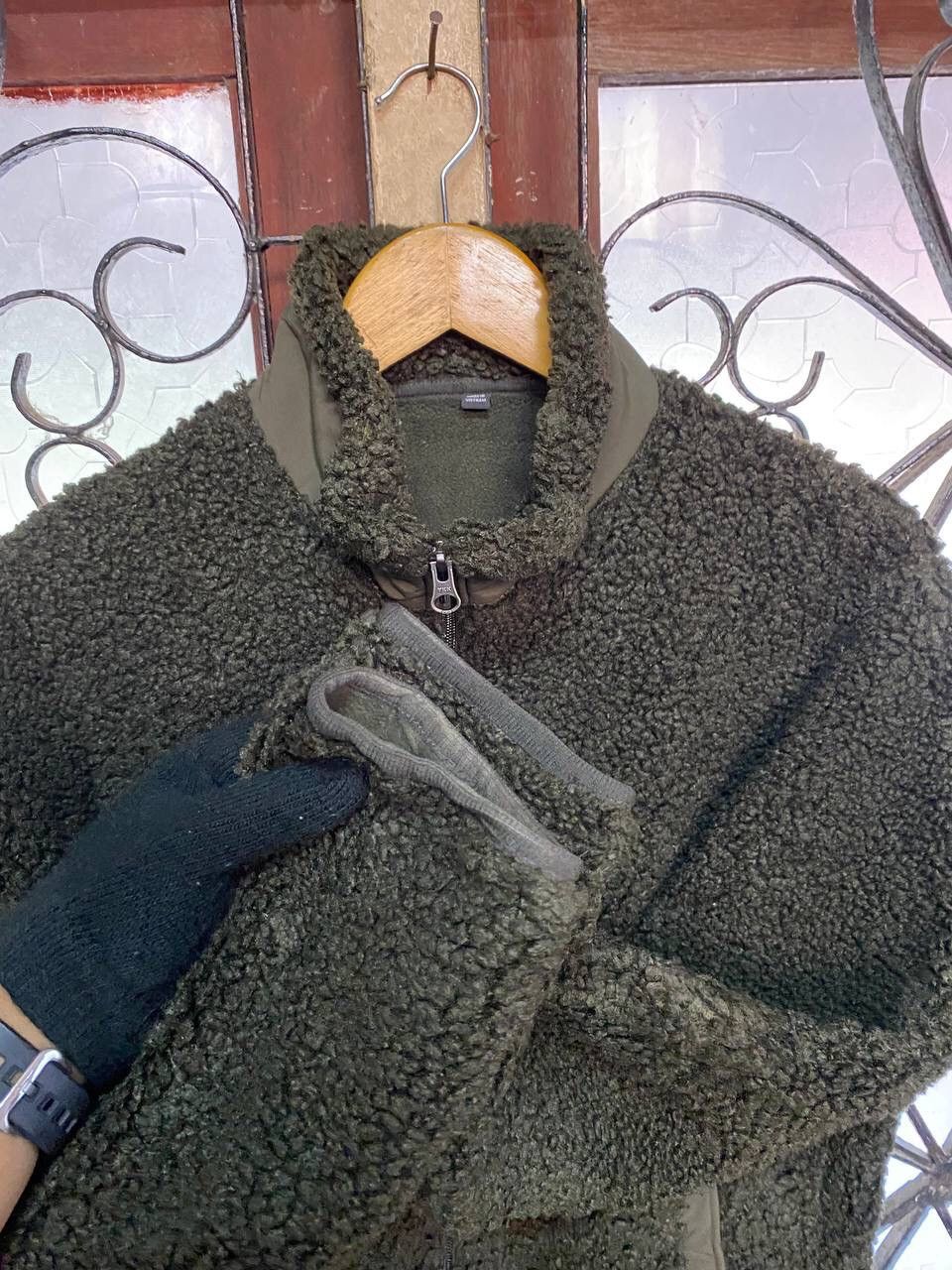 Japanese Brand × Uniqlo STEALS🔥UNIQLO MEN PILE-LINED FLEECE JACKET DARK GREEN Size US S / EU 44-46 / 1 - 5 Thumbnail