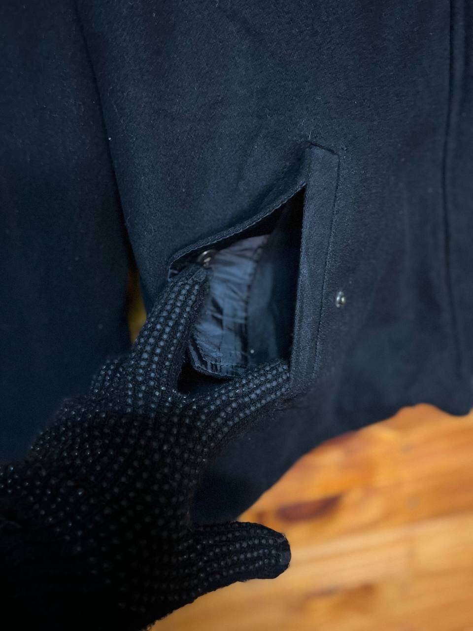 Japanese Brand STYLE 🔥WOOL HOODIE ZIP UP JACKET Size US L / EU 52-54 / 3 - 4 Thumbnail