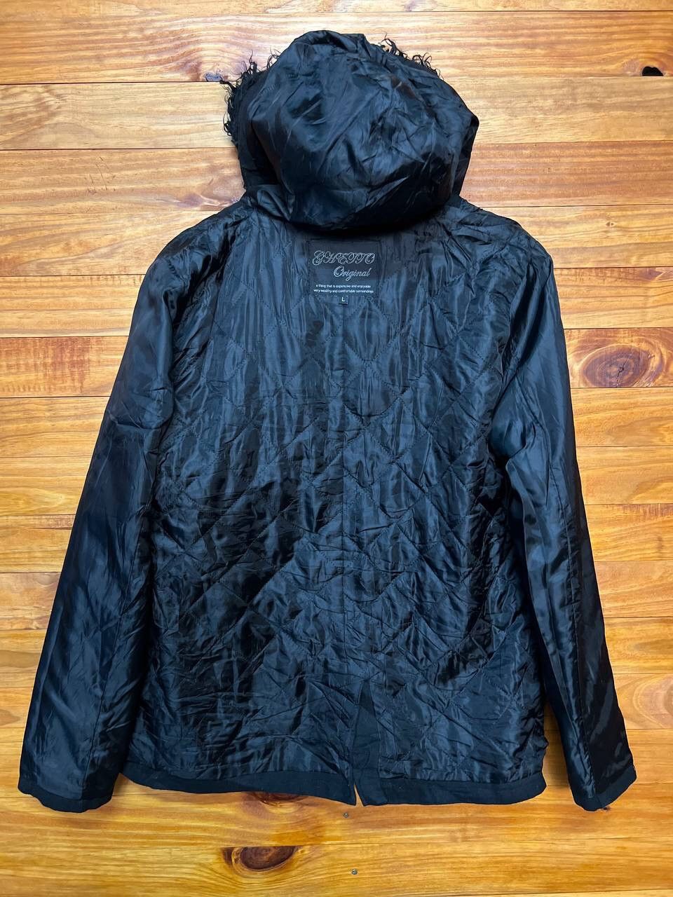 Japanese Brand STYLE 🔥WOOL HOODIE ZIP UP JACKET Size US L / EU 52-54 / 3 - 9 Thumbnail