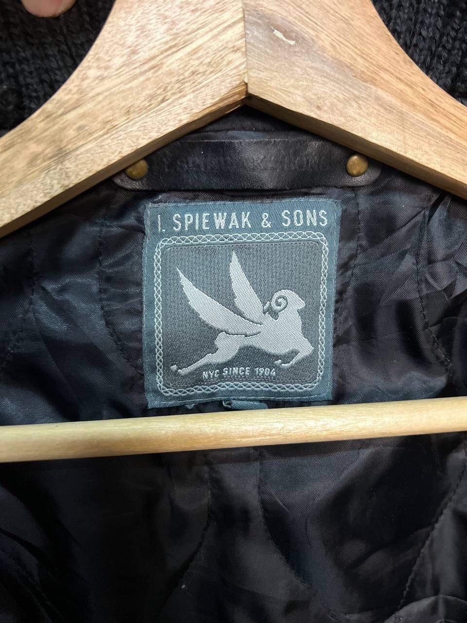 I. Spiewak And Sons I SPIEWAK & SONS WOOL THINSULATE INSULATION ZIP UP JACKET Size US S / EU 44-46 / 1 - 12 Thumbnail