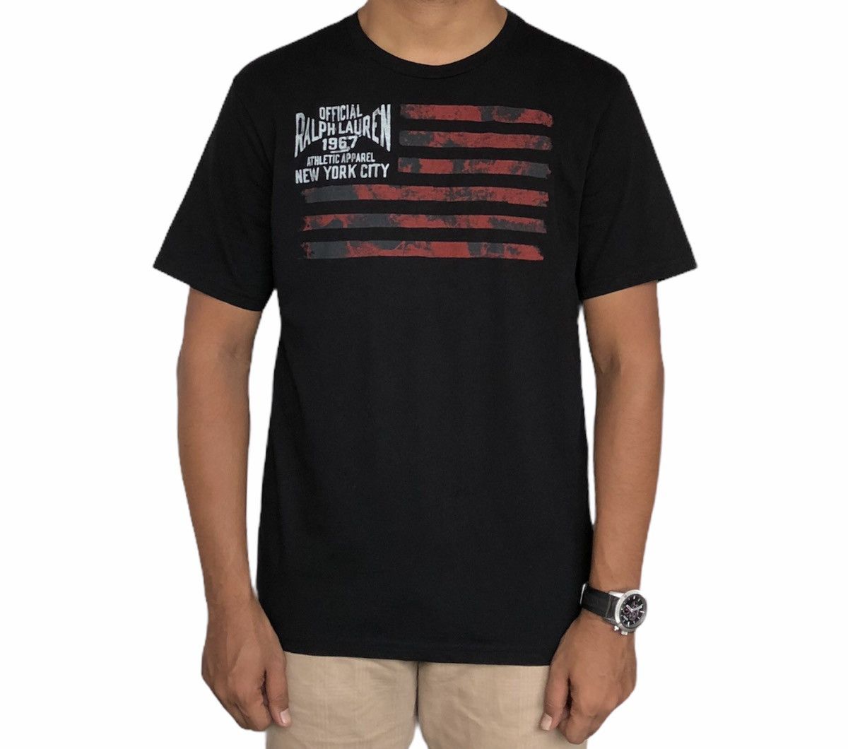 Polo Ralph Lauren Polo Ralph Lauren T-Shirt American Flag Polo RL Graphics Size US M / EU 48-50 / 2 - 1 Thumbnail
