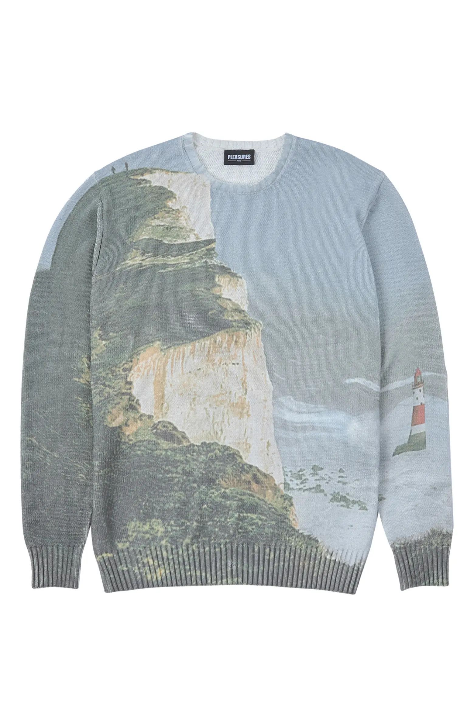 Pleasures Pleasures Moon Crewneck Sweater Size US XL / EU 56 / 4 - 1 Thumbnail