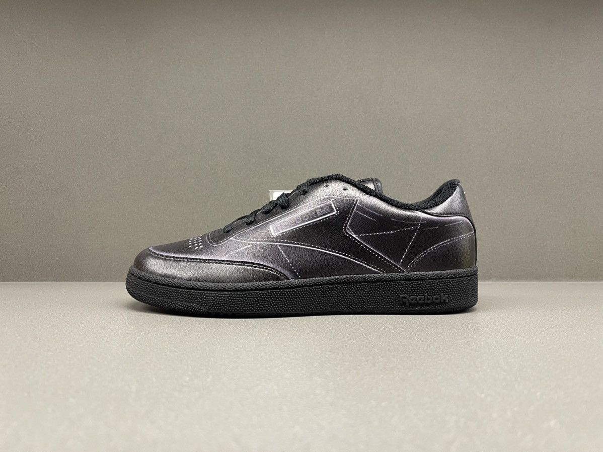 Maison Margiela × Reebok Reebok Club C Maison Margiela Black Size US 11 / EU 44 - 4 Thumbnail