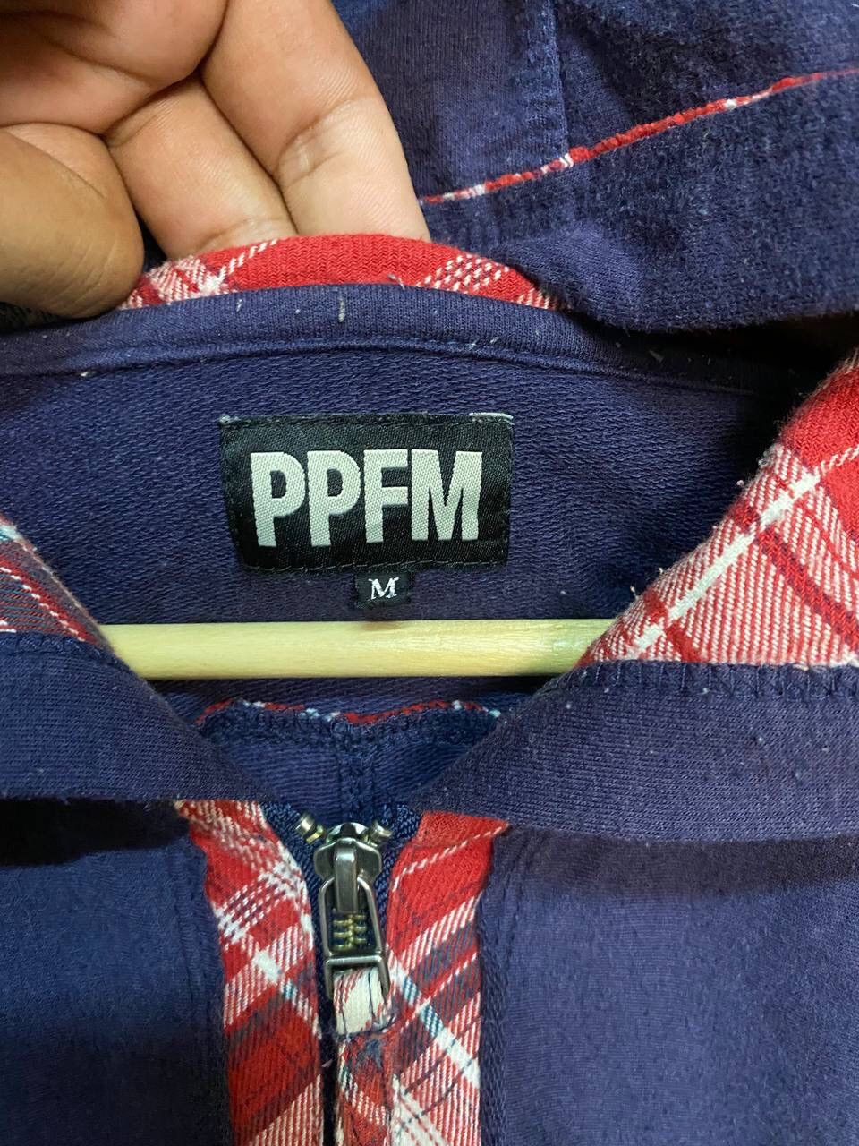 Japanese Brand PPFM STYLE HOODIE JACKET Size US M / EU 48-50 / 2 - 9 Thumbnail