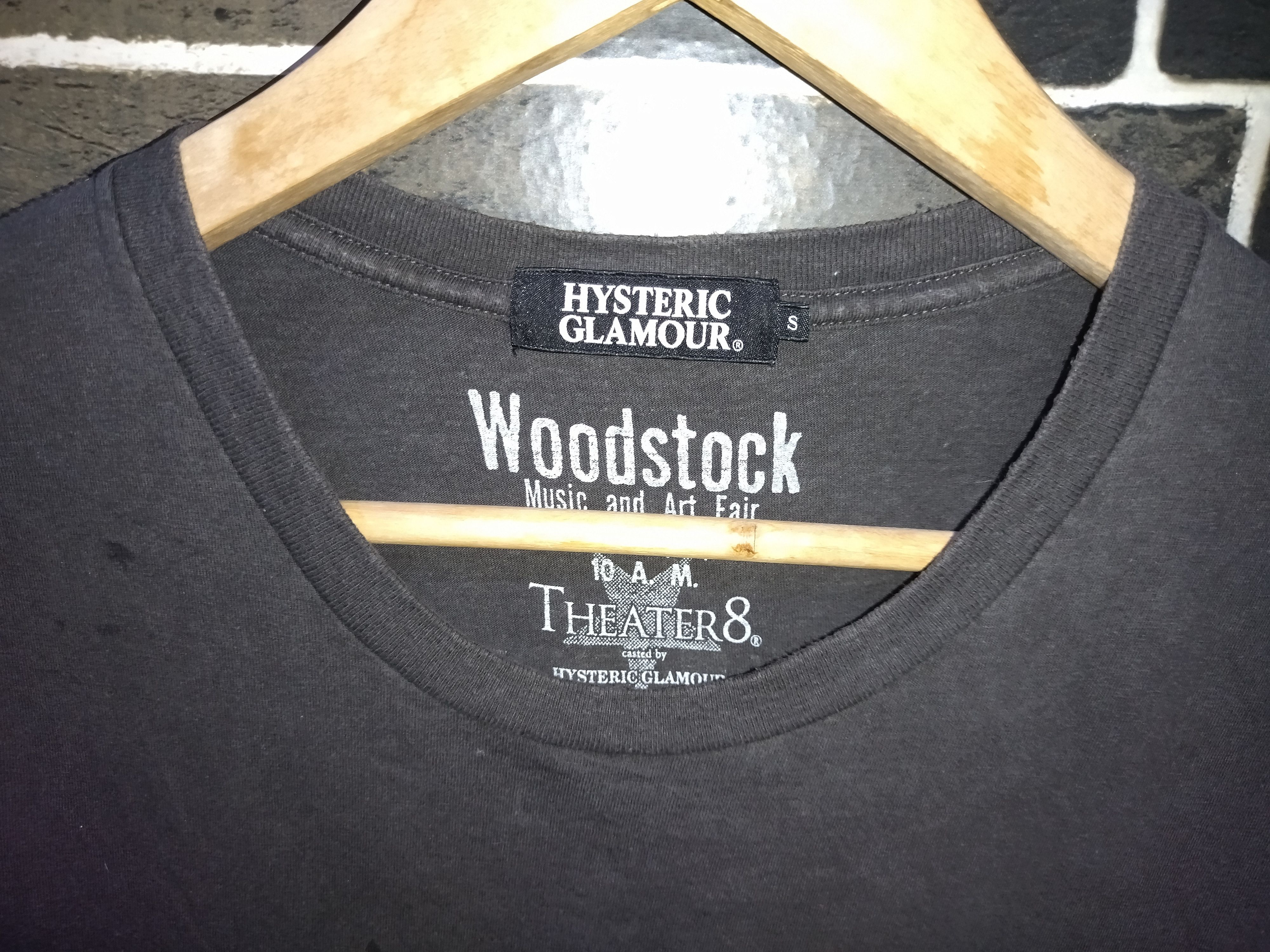 Designer × Hysteric Glamour Hysteric Glamour X Woodstock Tees Size S / US 4 / IT 40 - 8 Thumbnail