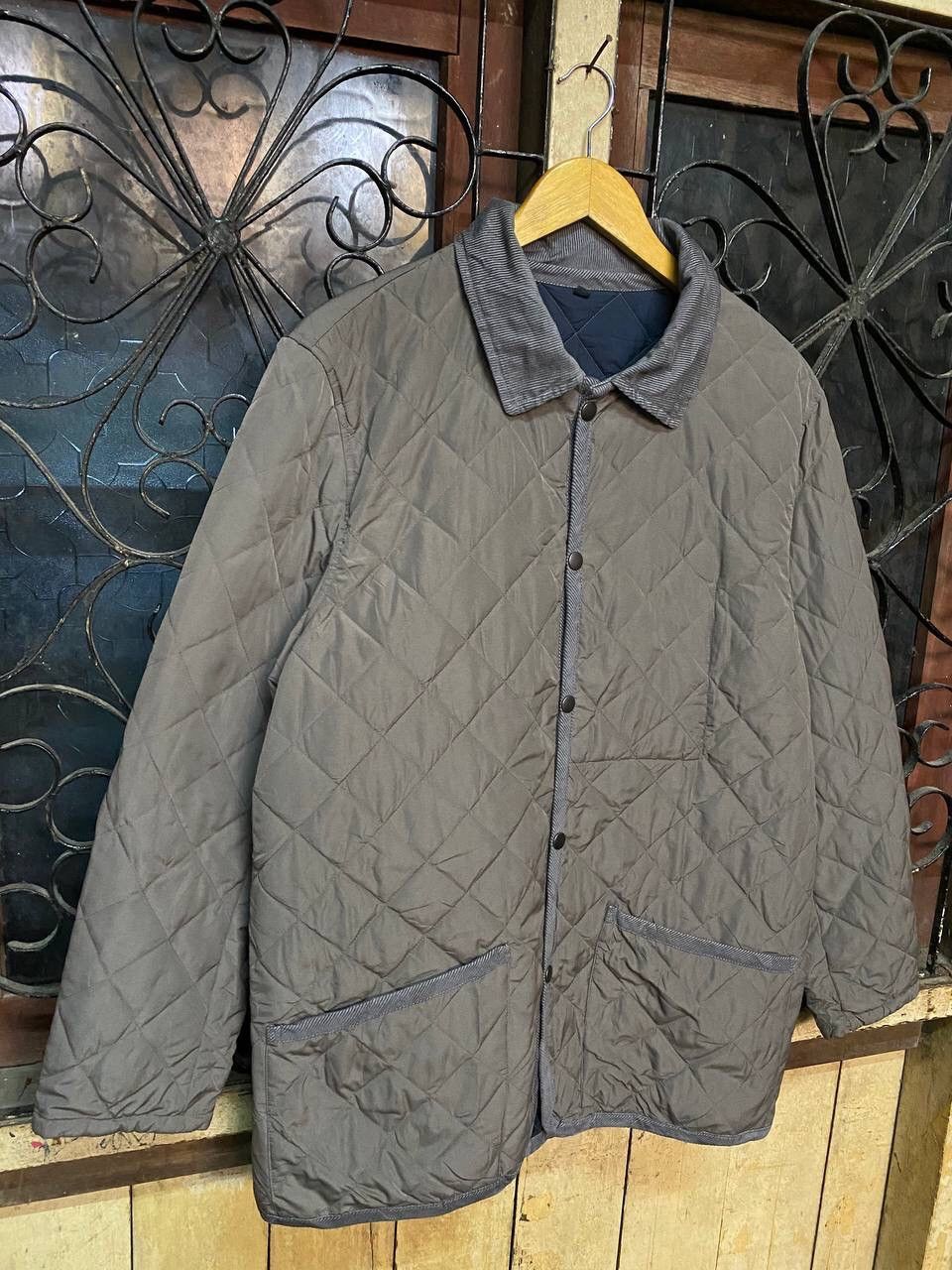 Japanese Brand QUILTED JACKET Size US XL / EU 56 / 4 - 4 Thumbnail