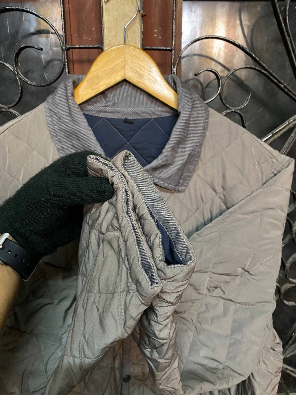 Japanese Brand QUILTED JACKET Size US XL / EU 56 / 4 - 8 Thumbnail