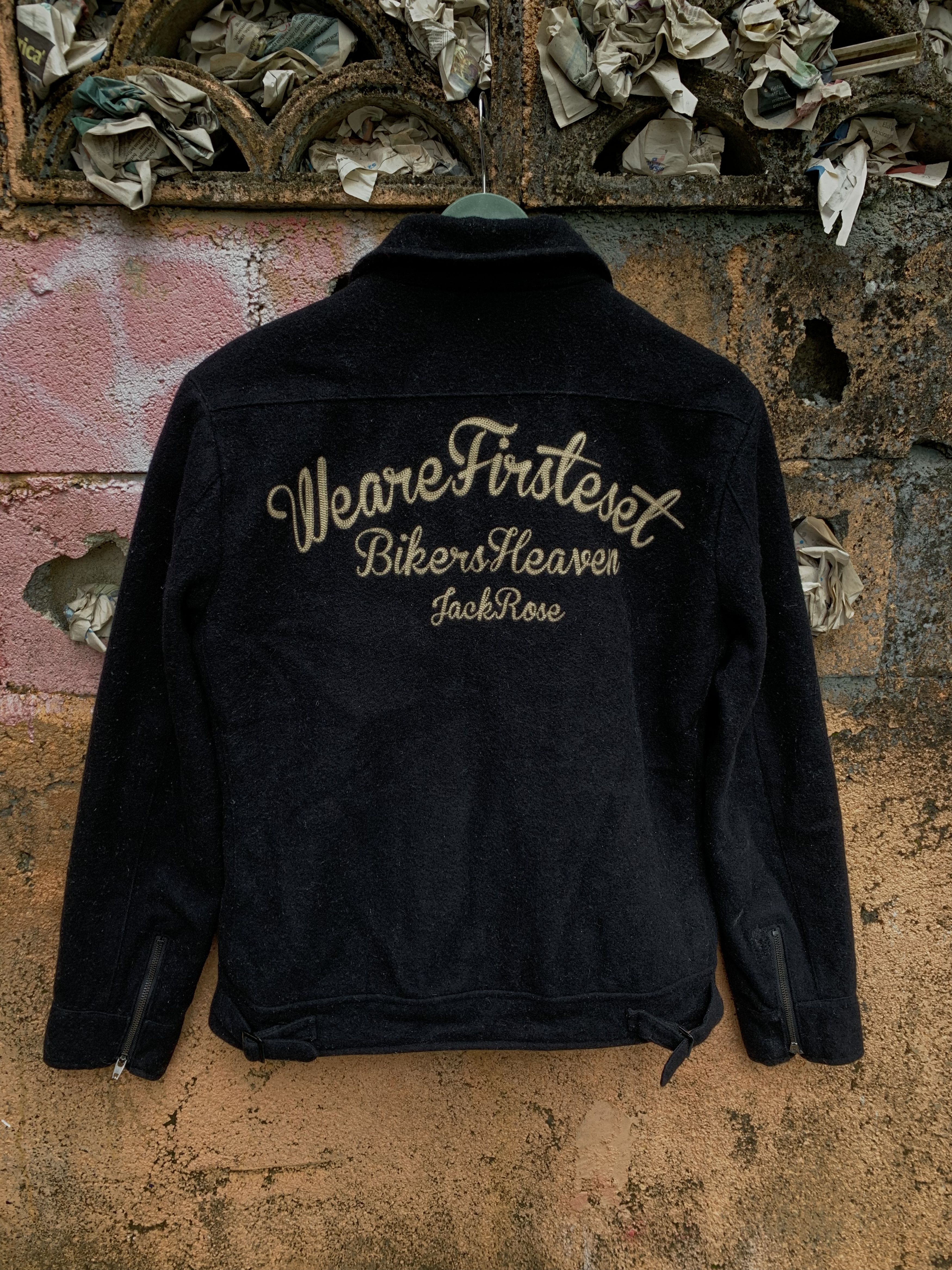 JACKROSE × Vintage Vintage Jack Rose Motorcycle Wool Jacket Size US M / EU 48-50 / 2 - 2 Thumbnail