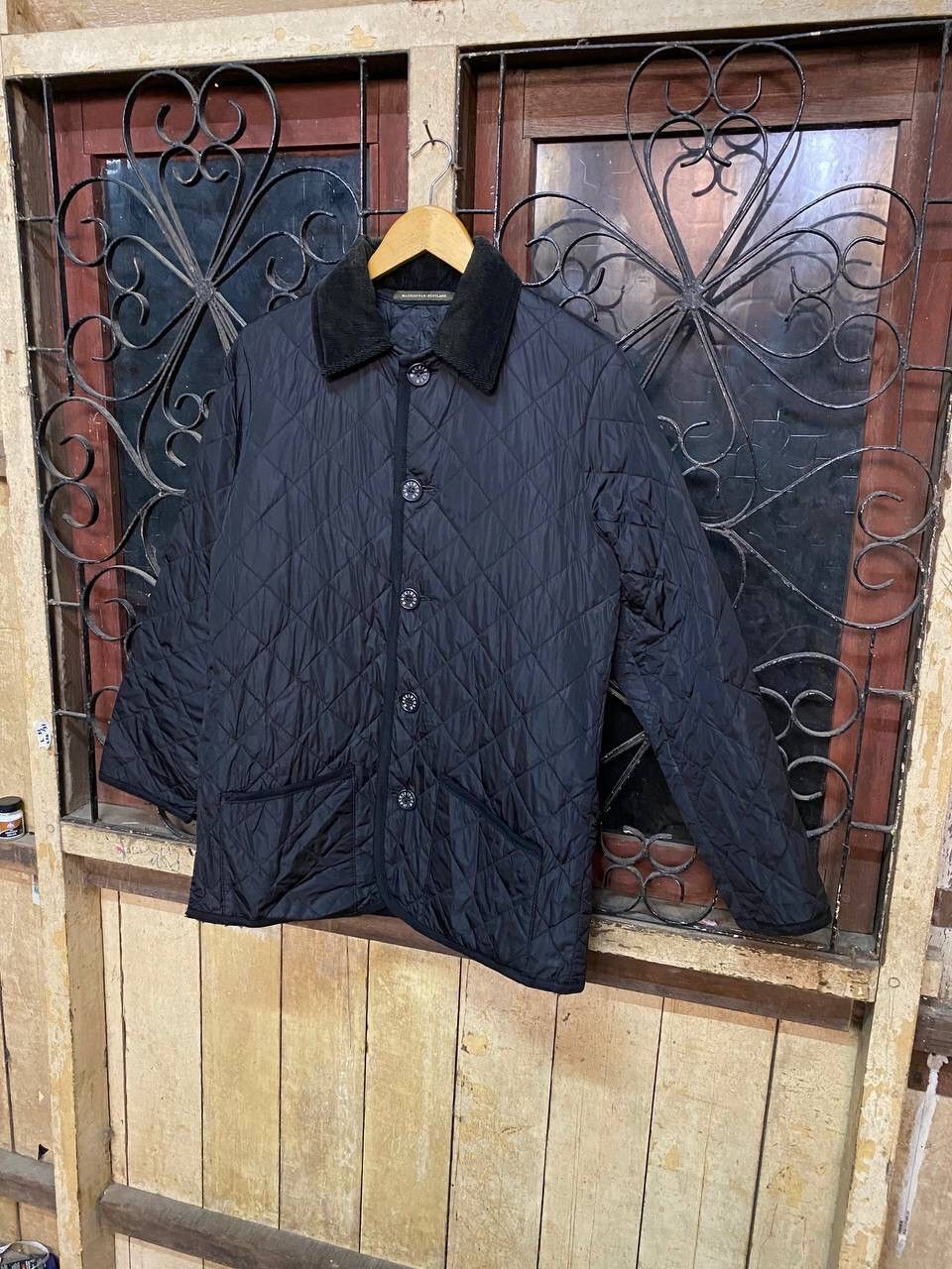 Mackintosh Mackintosh Corduroy Collar Quilted Jacket Size US M / EU 48-50 / 2 - 3 Thumbnail