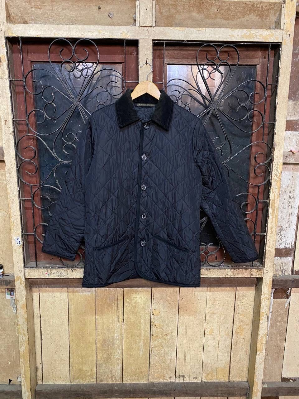Mackintosh Mackintosh Corduroy Collar Quilted Jacket Size US M / EU 48-50 / 2 - 1 Thumbnail