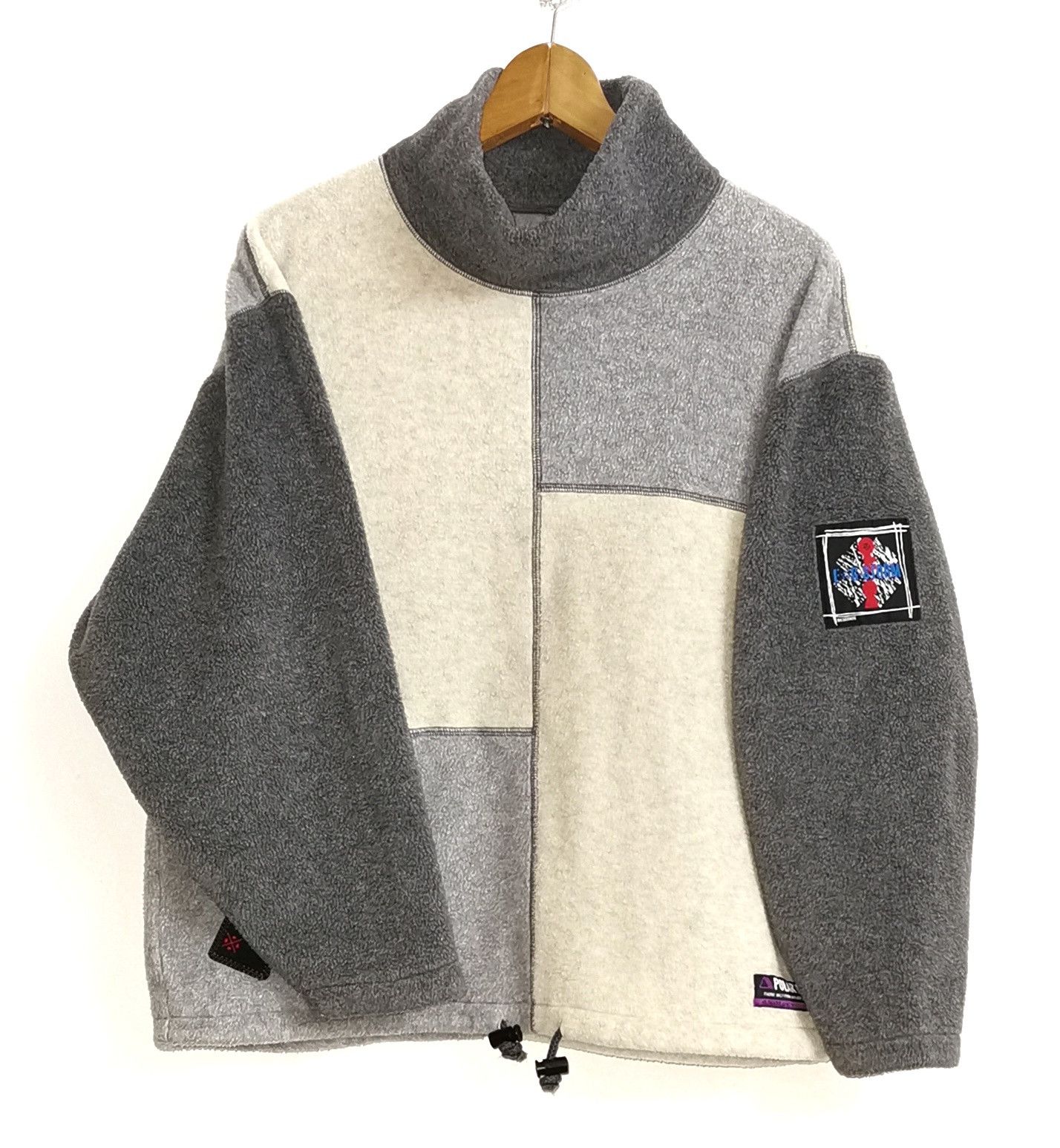 Descente Descente Polartec Colorblock Fleece Jacket Size US M / EU 48-50 / 2 - 2 Thumbnail